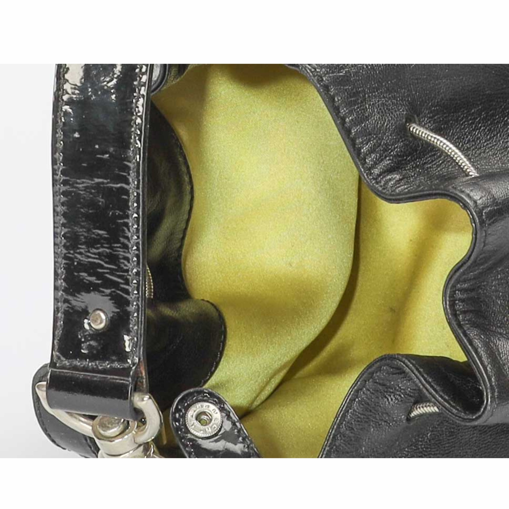 Versace La Medusa Black Bucket Bag