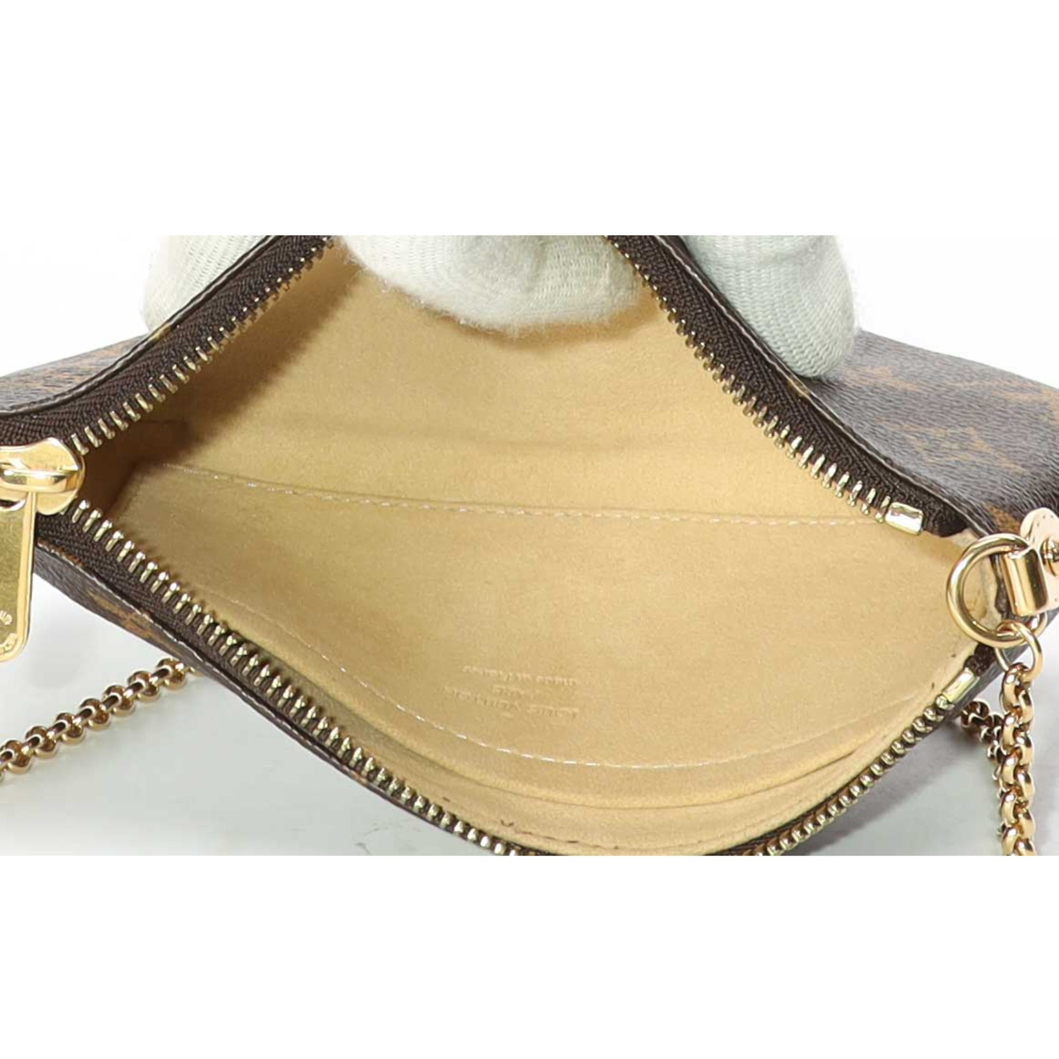 Louis Vuitton Monogram Canvas Milla Pochette