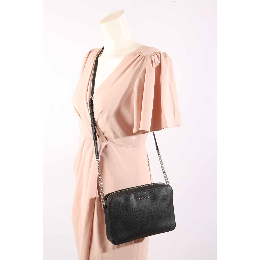 Michael Kors Black Jet Set Crossbody Bag