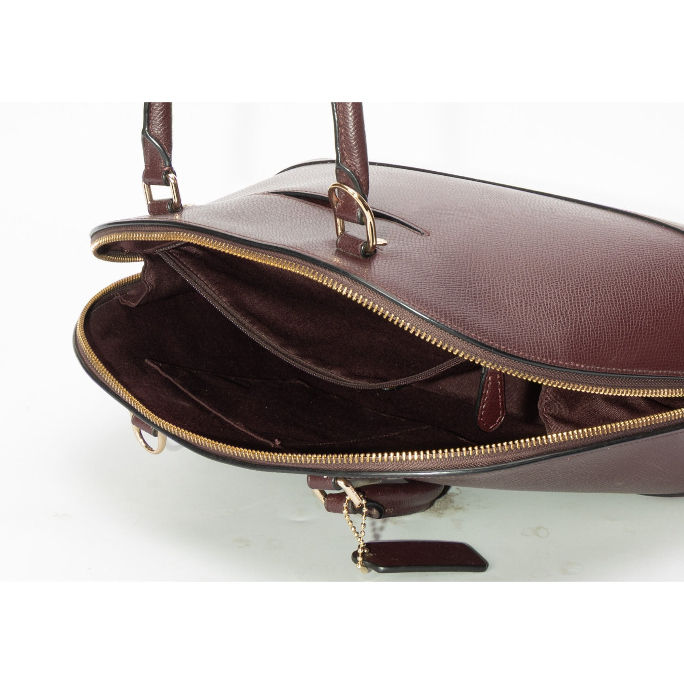 Coach Plum Sierra Convertible Satchel