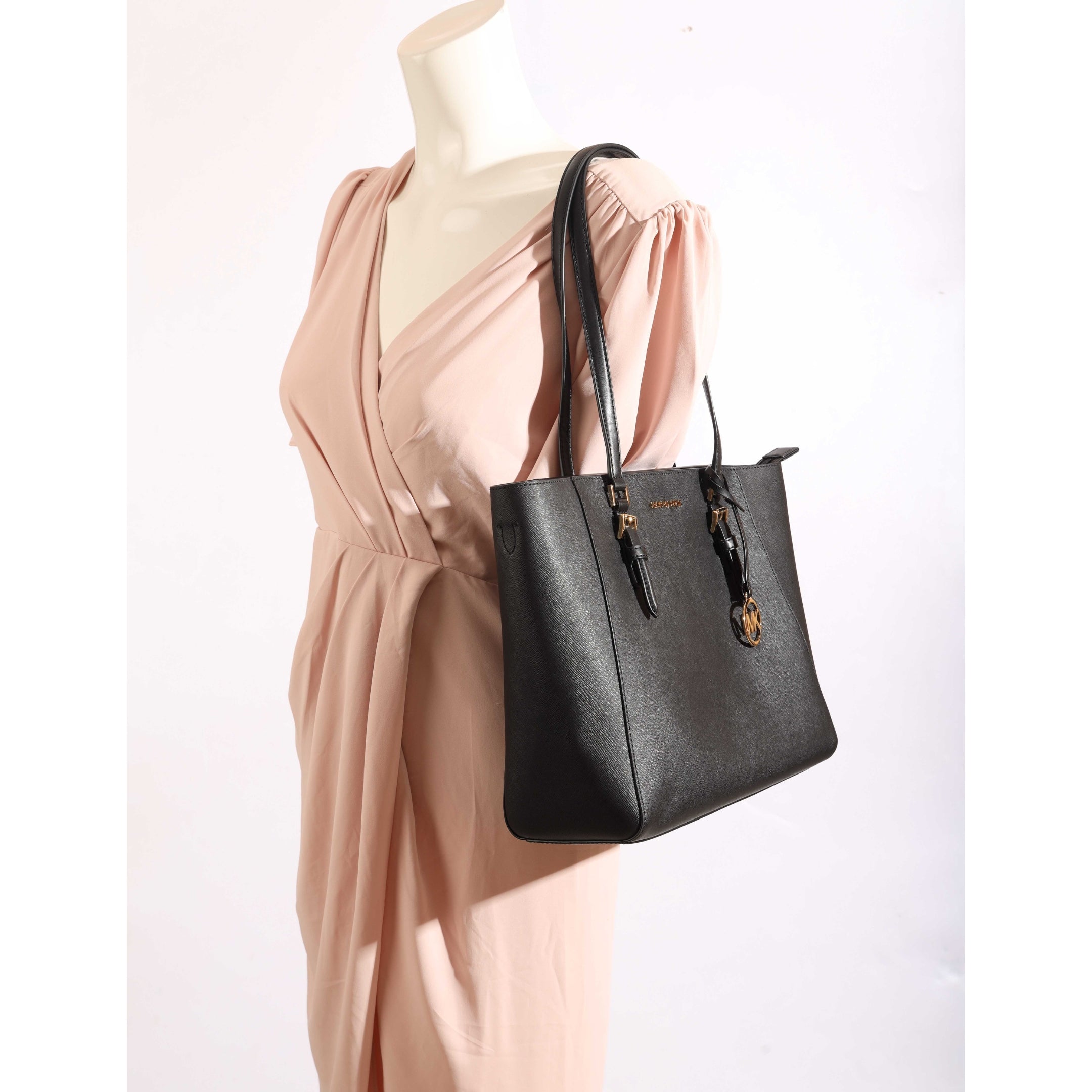 Michael Kors Charlotte Black Large Tote