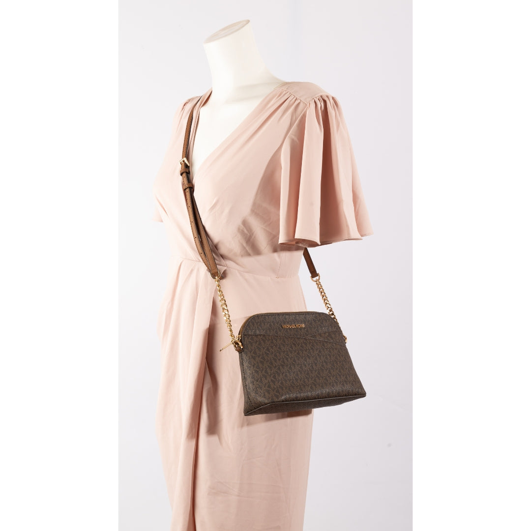Michael Kors MK Jet Set Travel Dome Crossbody Bag