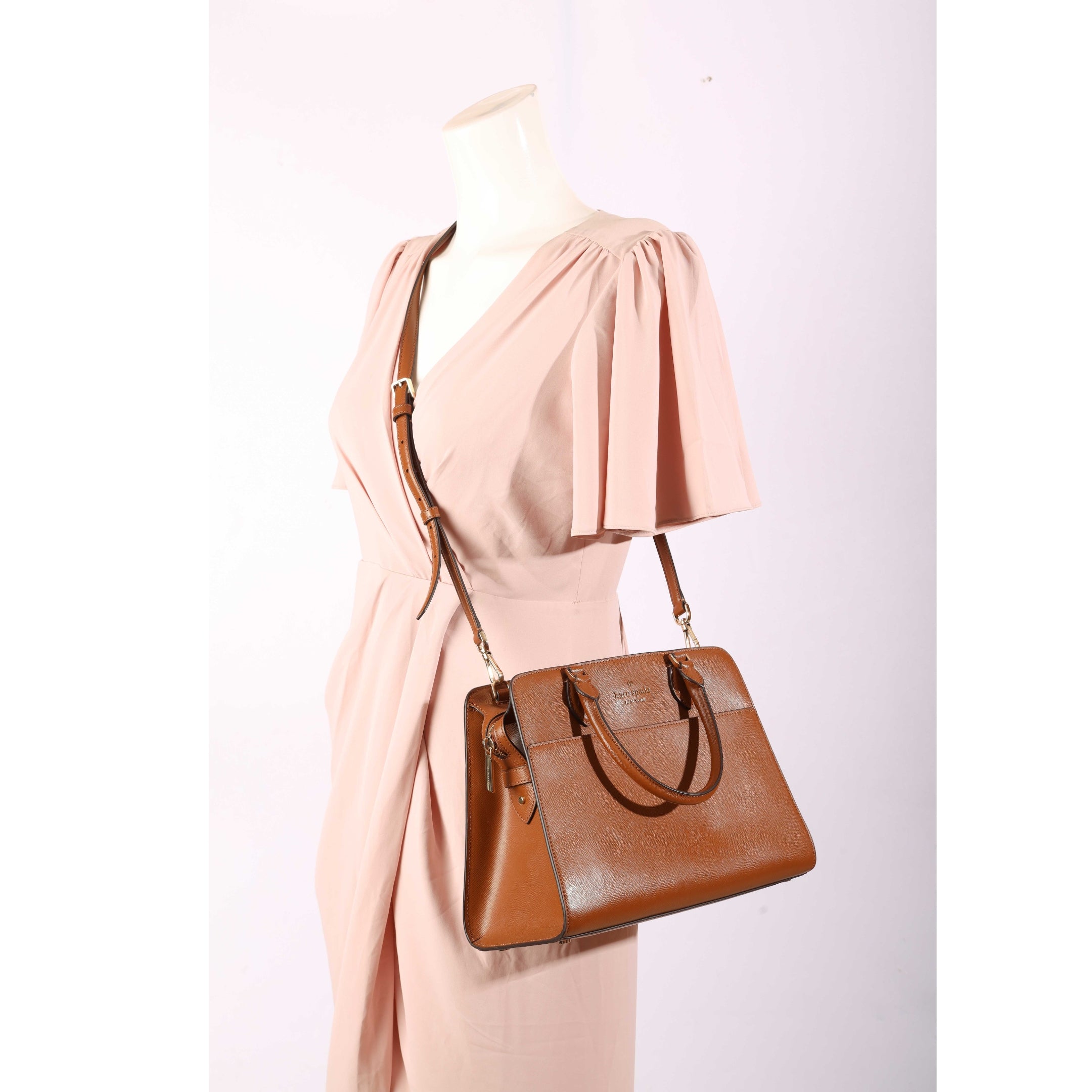 Kate Spade Tan Madison Medium Satchel