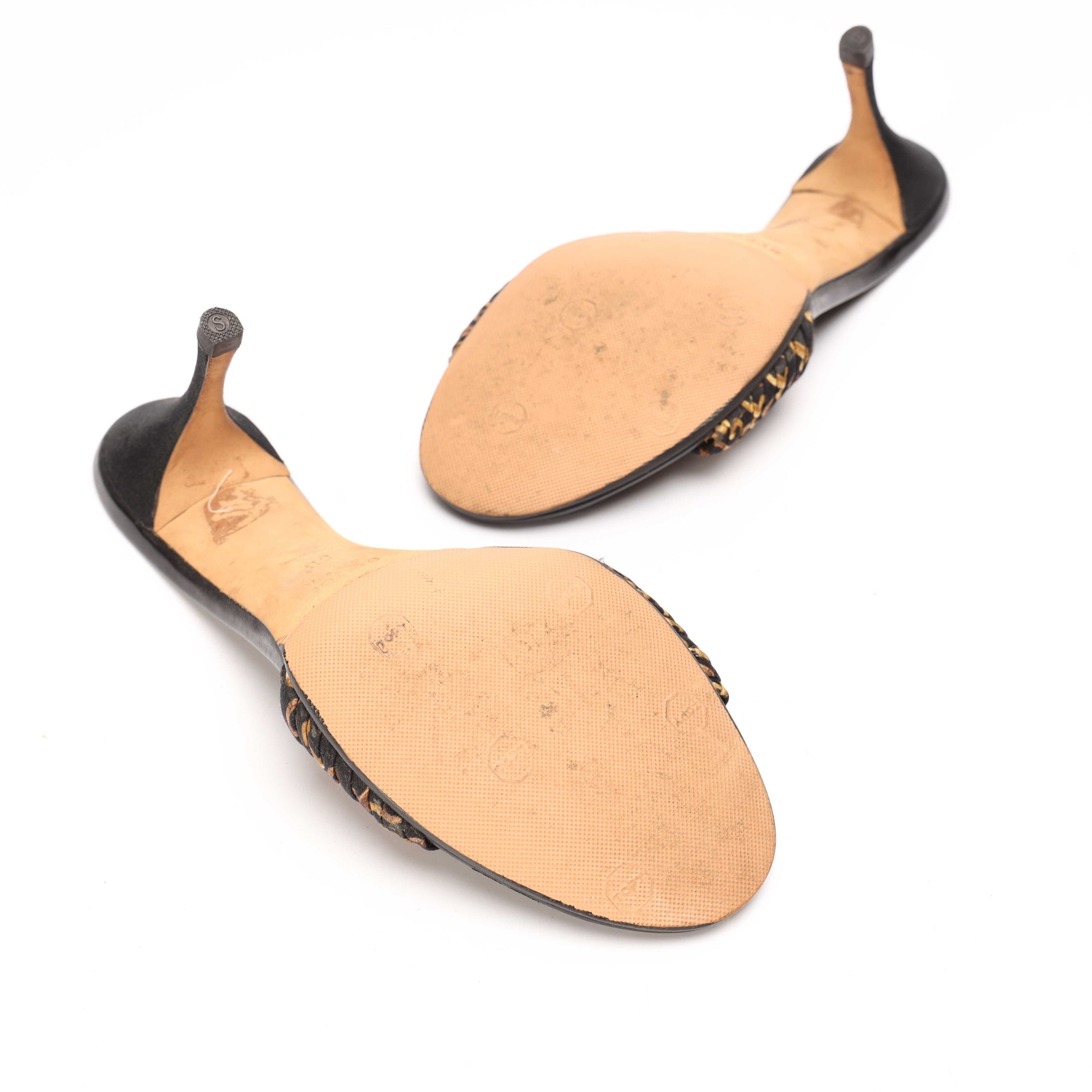 Gucci Interlocking Slide Heels