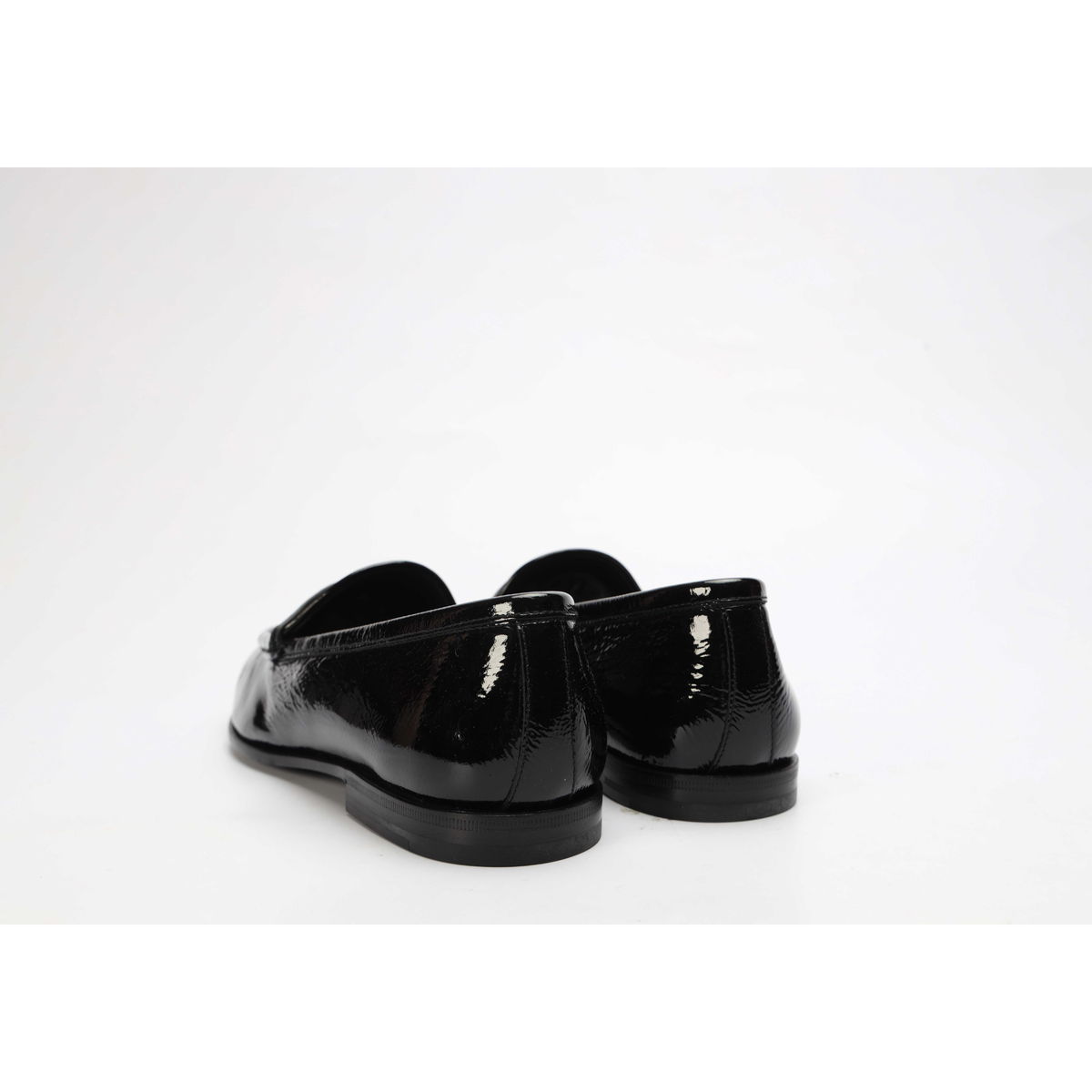 Prada Black Logo Loafers