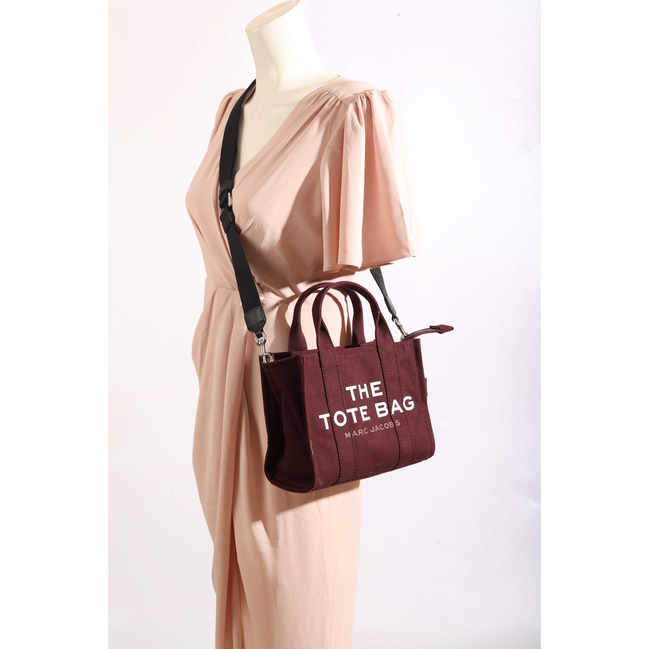 Marc Jacobs Maroon The Canvas Tote