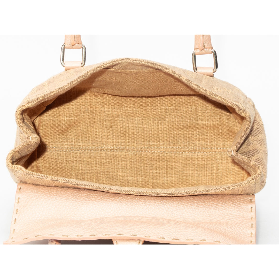 Fendi Linda Zucca Jacquard Handbag