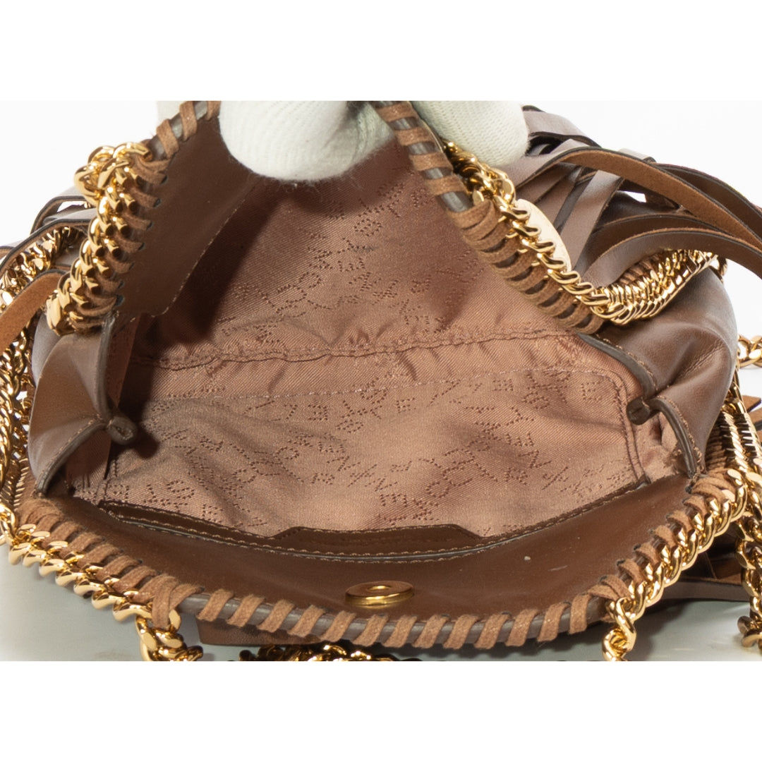 Stella McCartney Fringed Falabella Micro Tote Bag