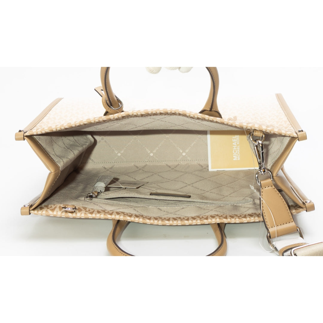Michael Kors Mirella Brown Ombré Logo Tote