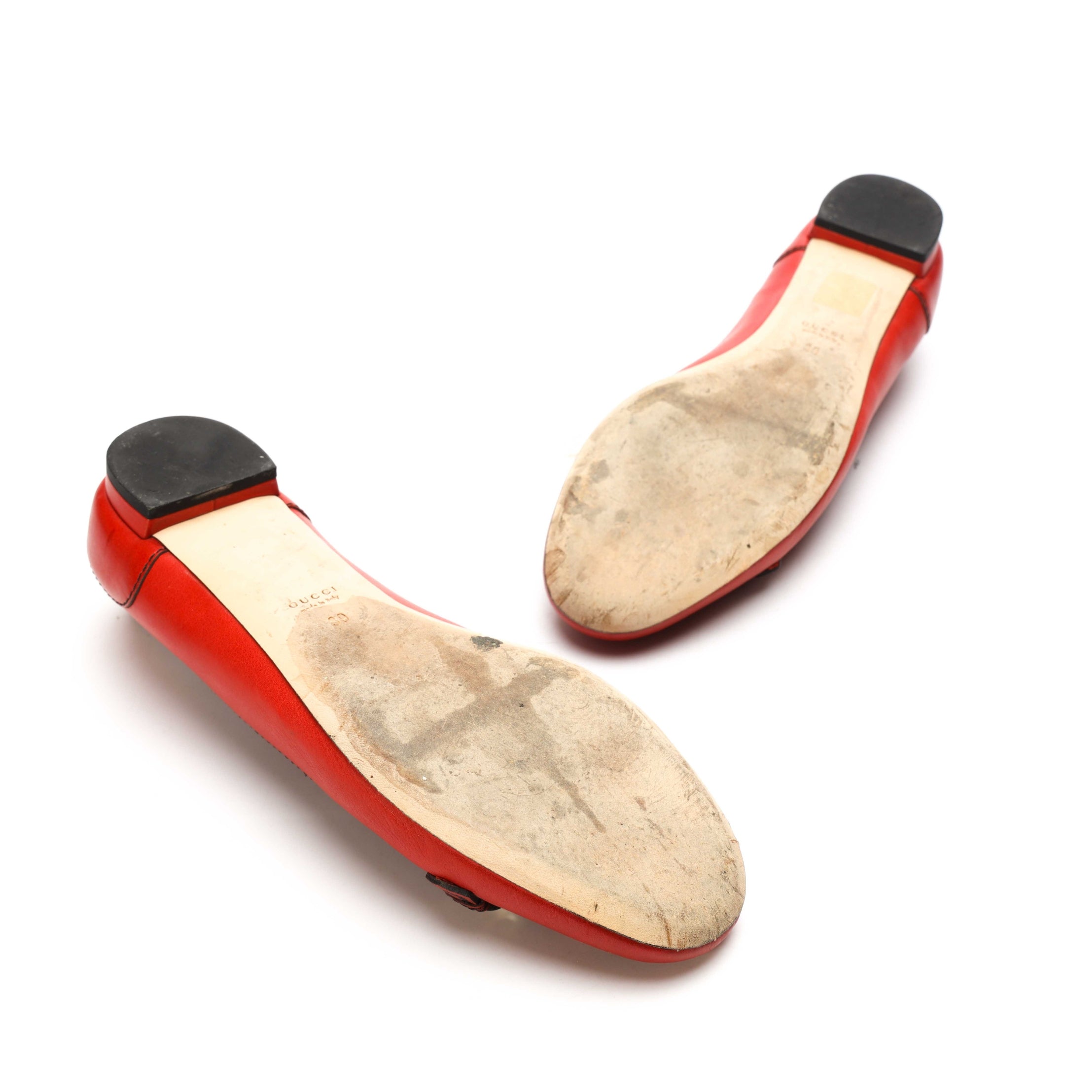 Gucci Red Tassel Horsebit Loafers