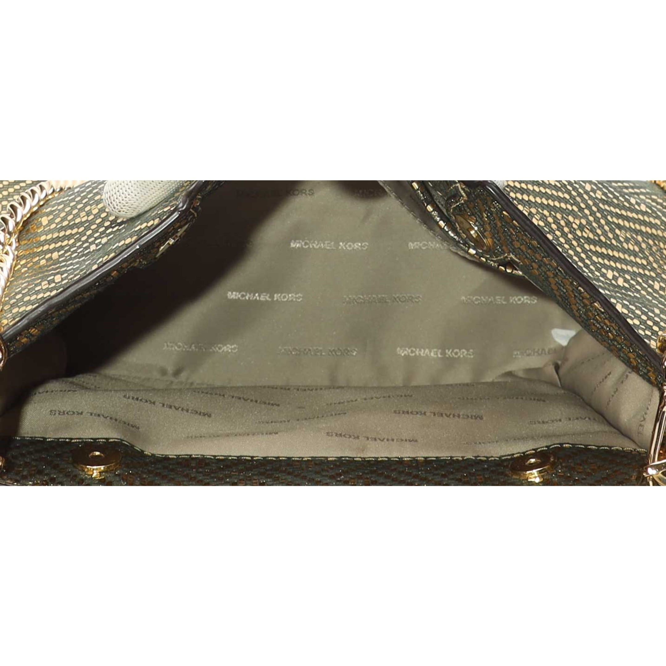 Michael Kors Kristen Gold Chain Crossbody Satchel
