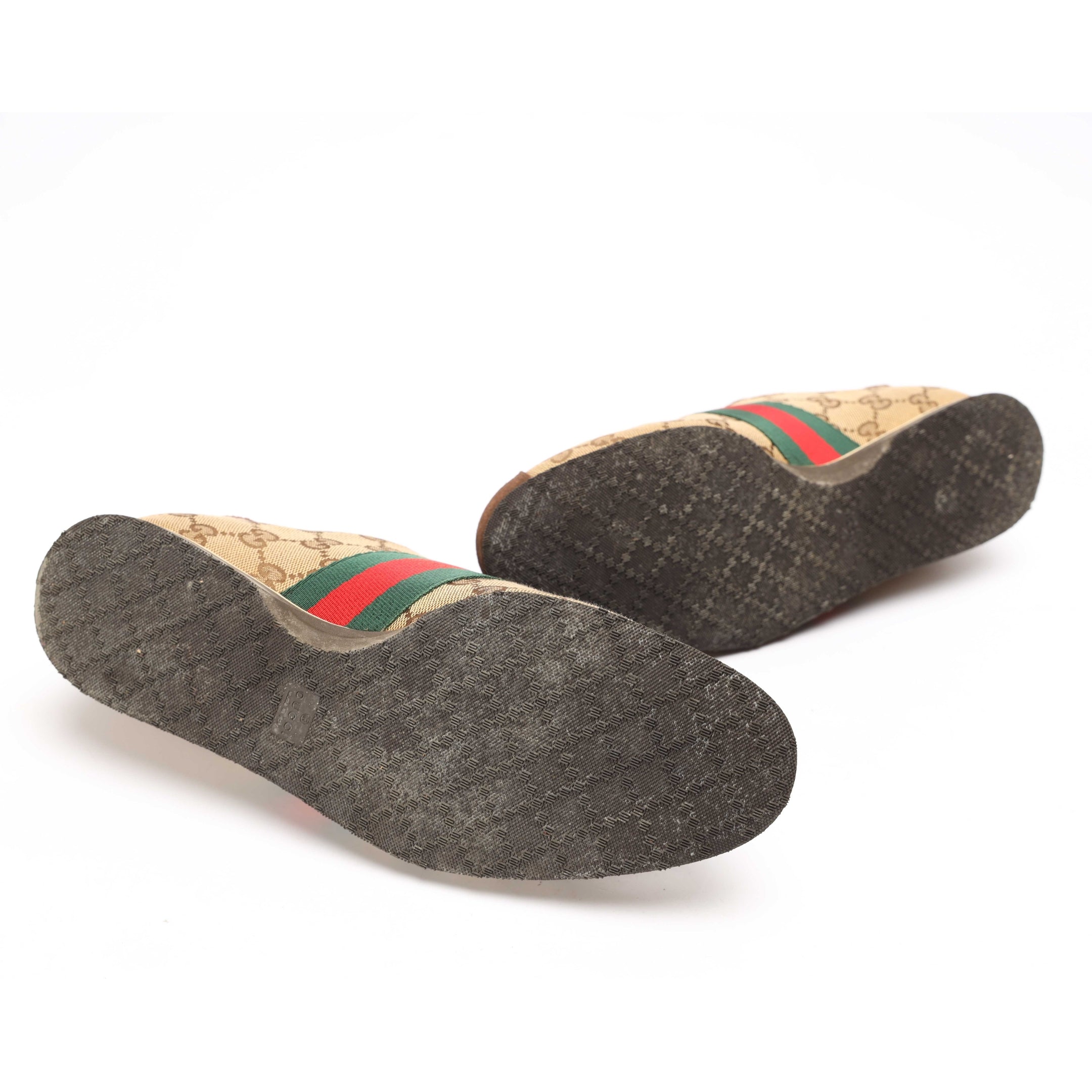 Gucci Canvas Suede Sneakers
