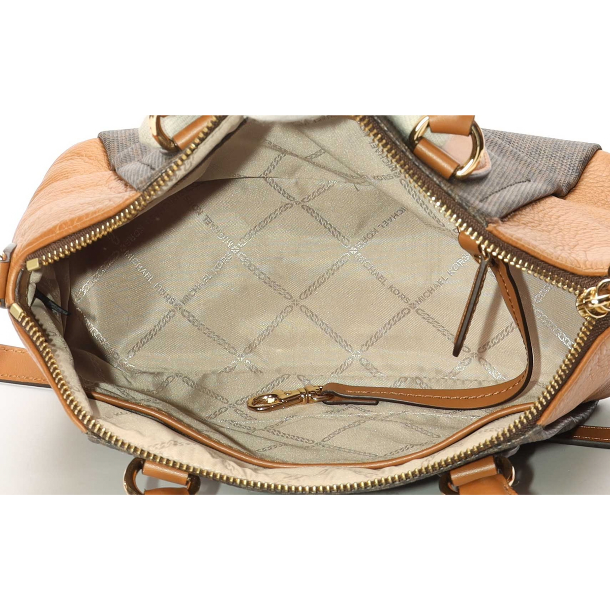 Michael Kors Sienna Logo Convertible Satchel