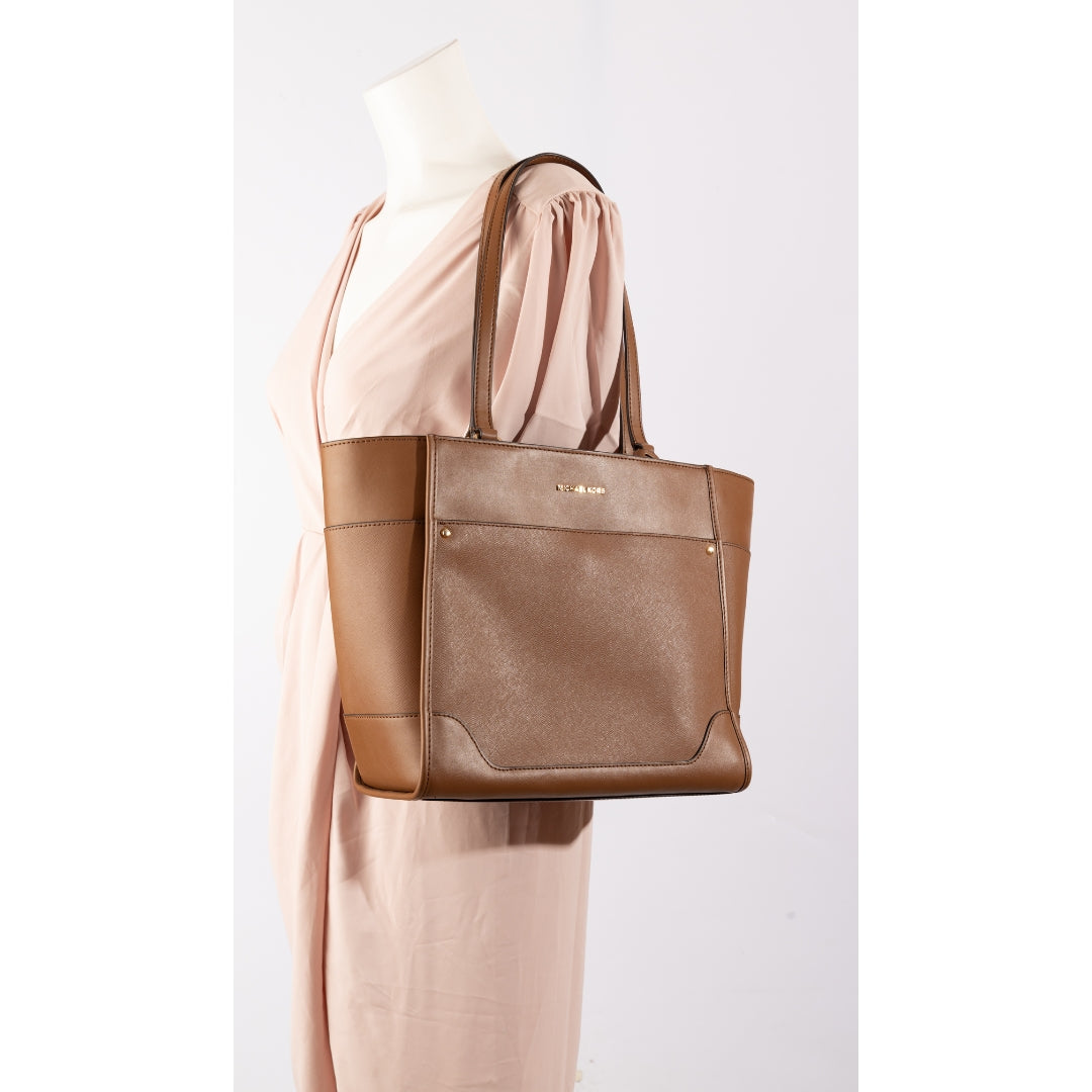 Michael Kors Harrison Large Leather Tote Bag