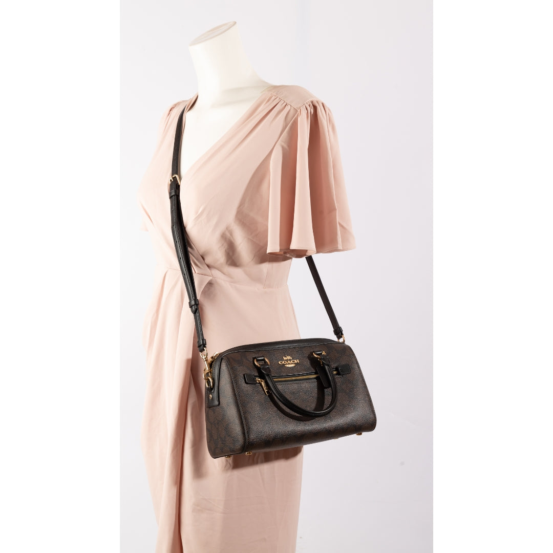 Coach Monogram Rowan Satchel