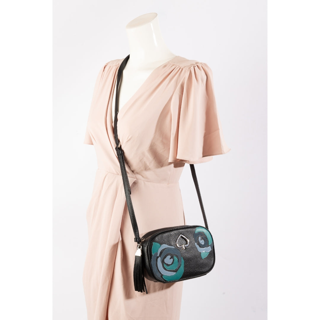 Kate Spade Kourtney Floral Camera Crossbody Bag