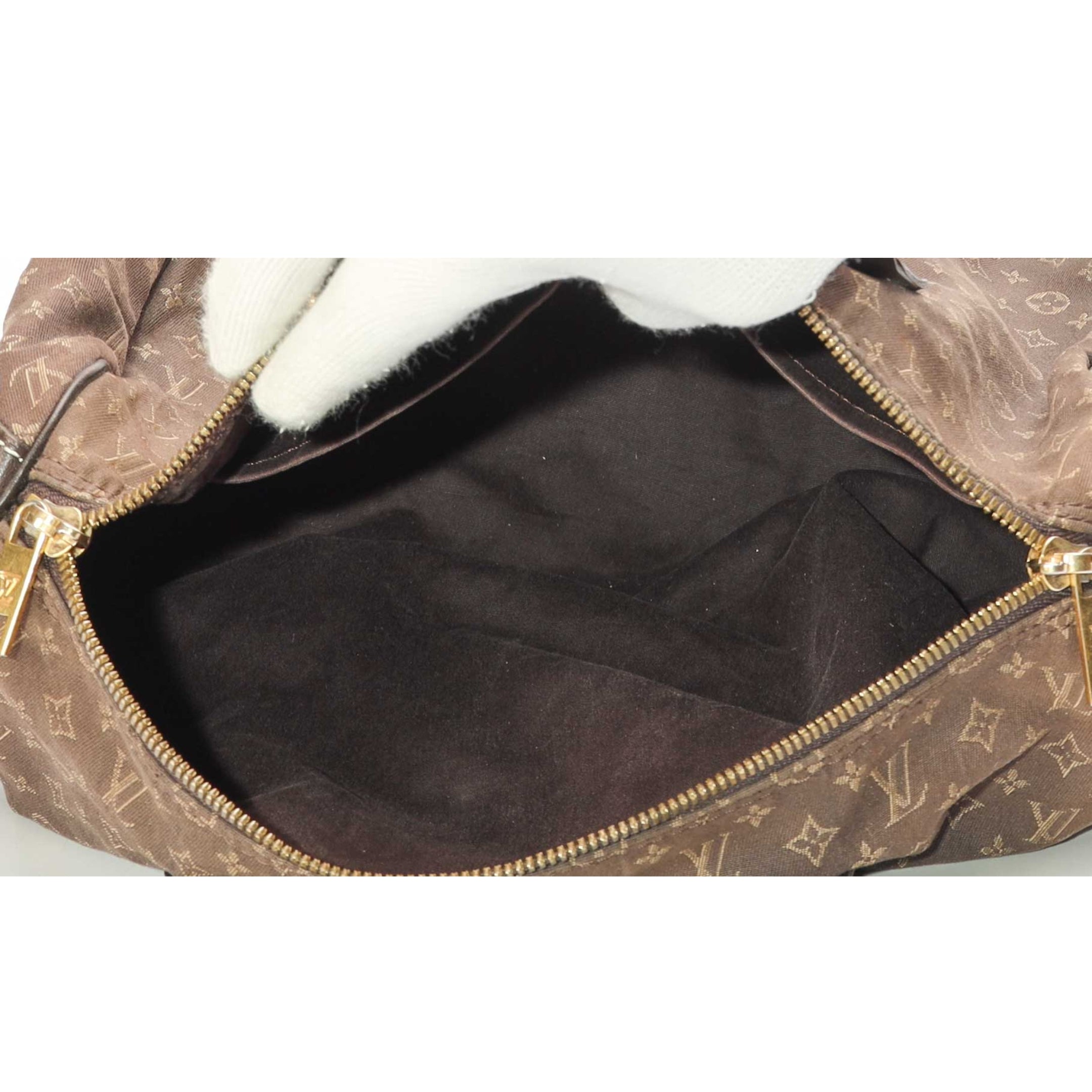 Louis Vuitton Ebene Canvas Lin Speedy 30 Bag