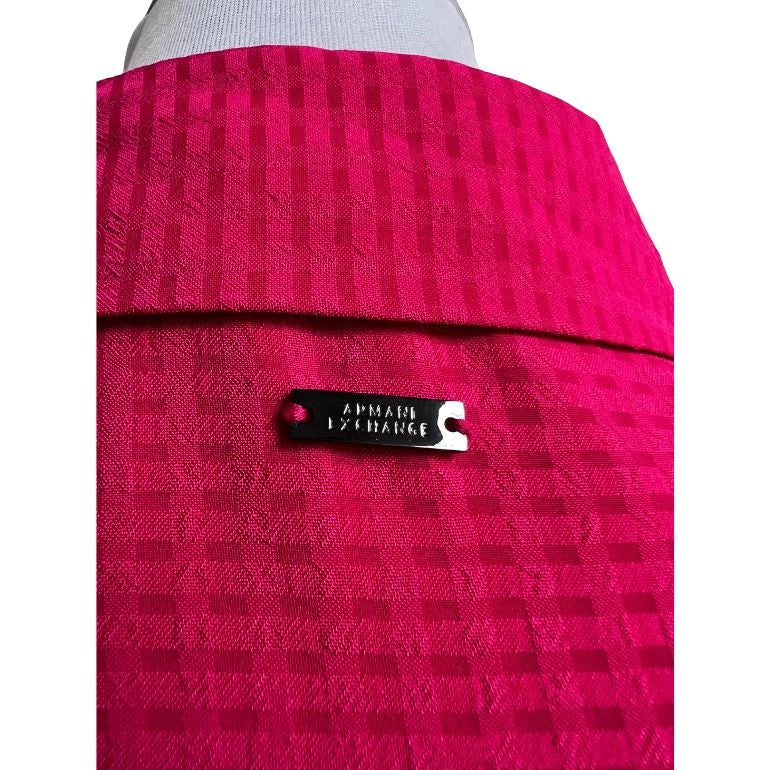 Armani Exchange Collar Neck Straight Dress