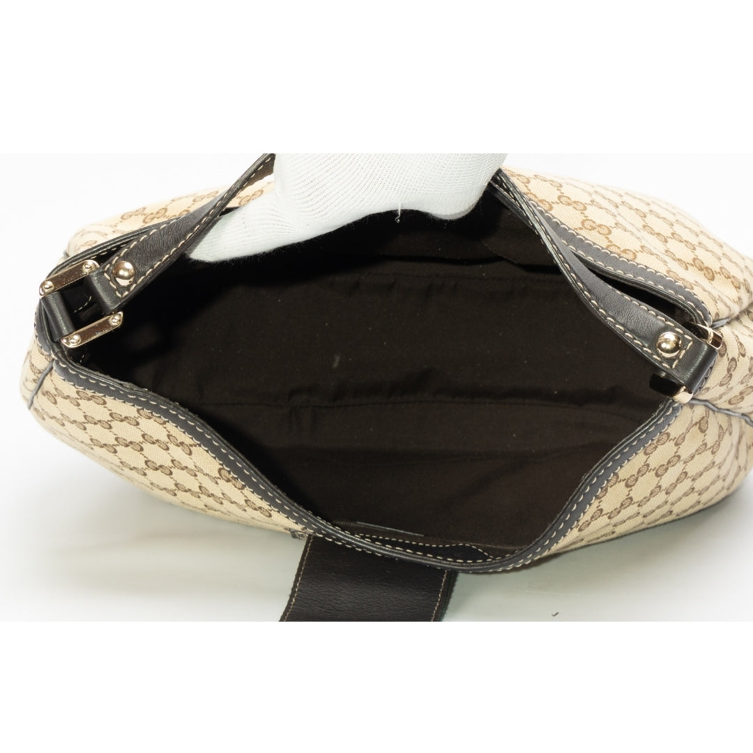Gucci GG Canvas Medium Hobo Bag