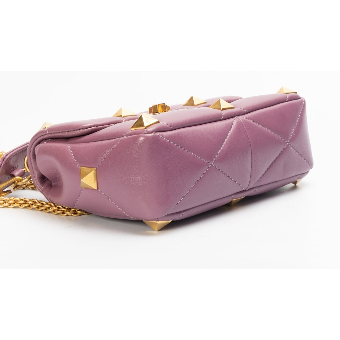 Valentino Garavani Small Roman Stud Top Handle Bag