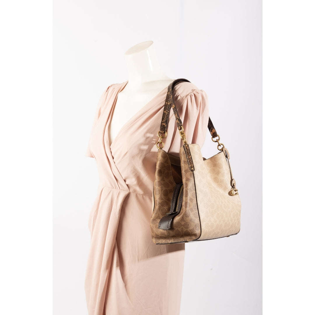 Coach Dalton 31 Medium Signature Shoulder Bag