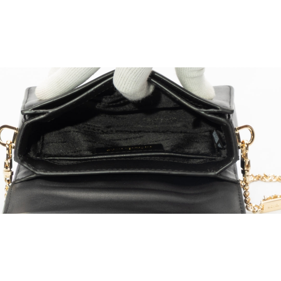 Michael Kors Jade Ruffled Leather Clutch