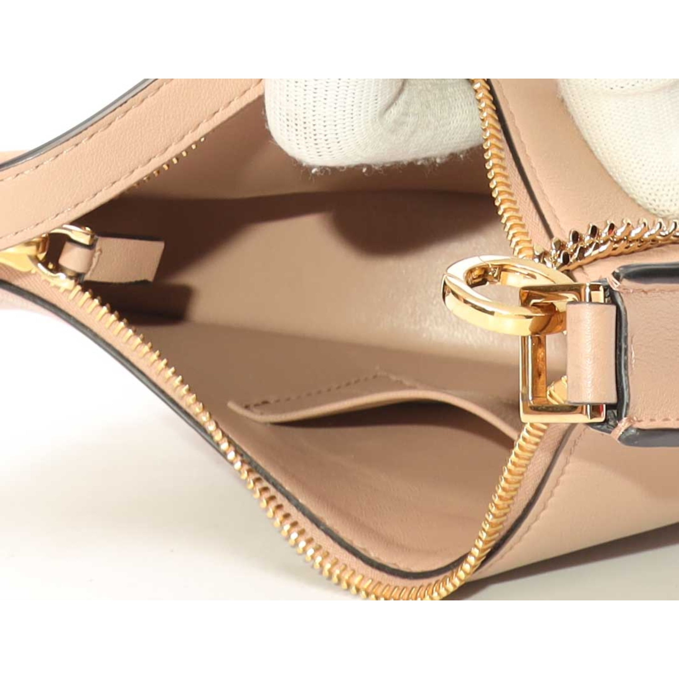 Valentino VLogo Pink Signature Mini Hobo Bag