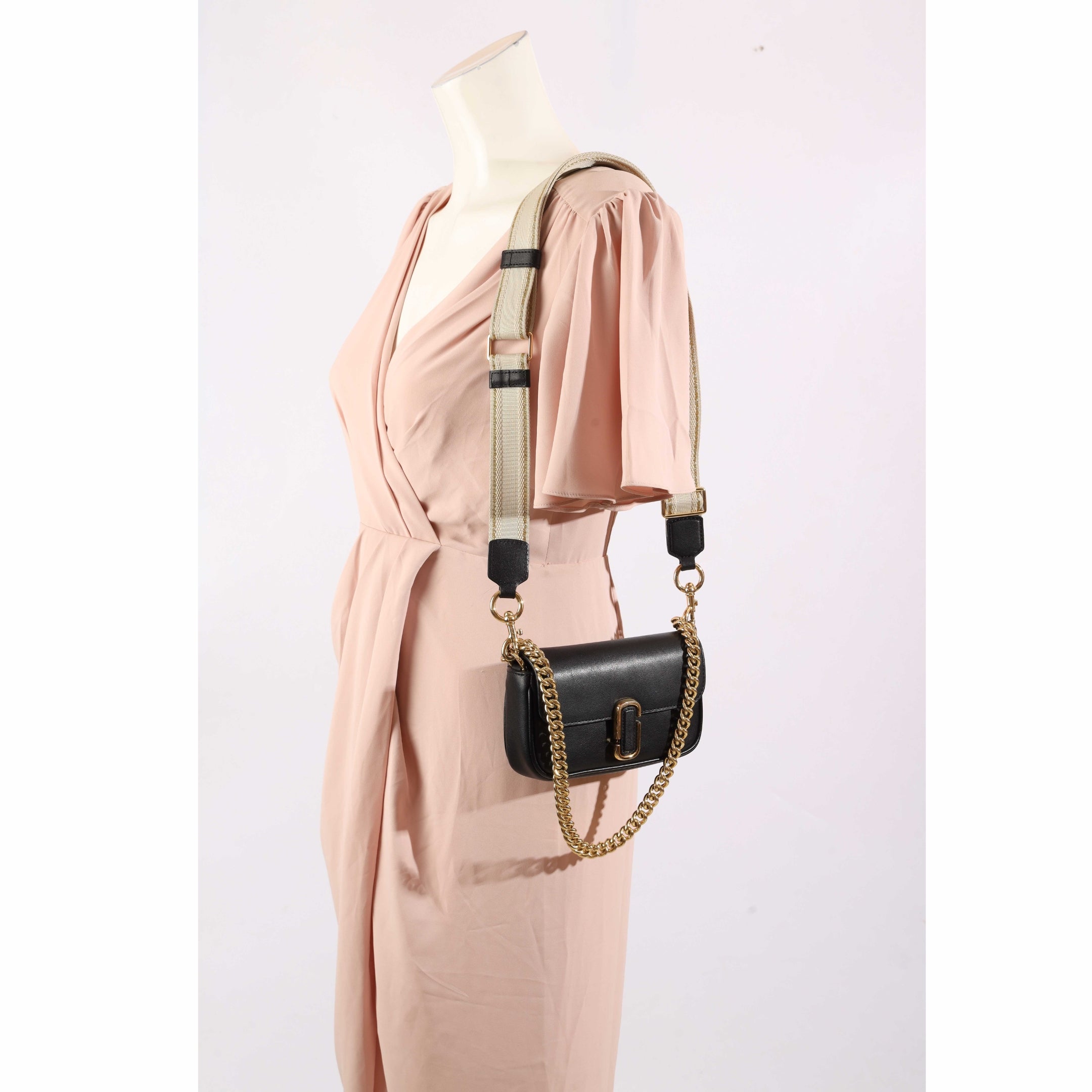 Marc Jacobs Black The J Marc Mini Shoulder Bag