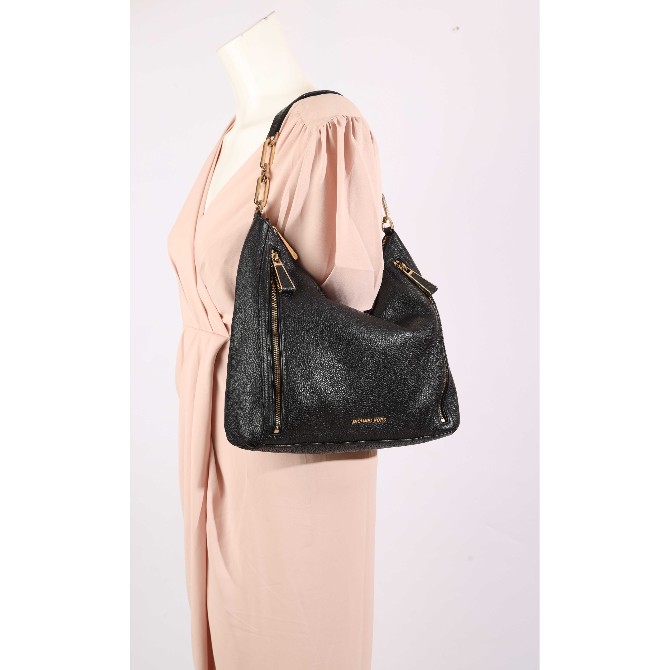 Michael Kors Black Matilda Hobo