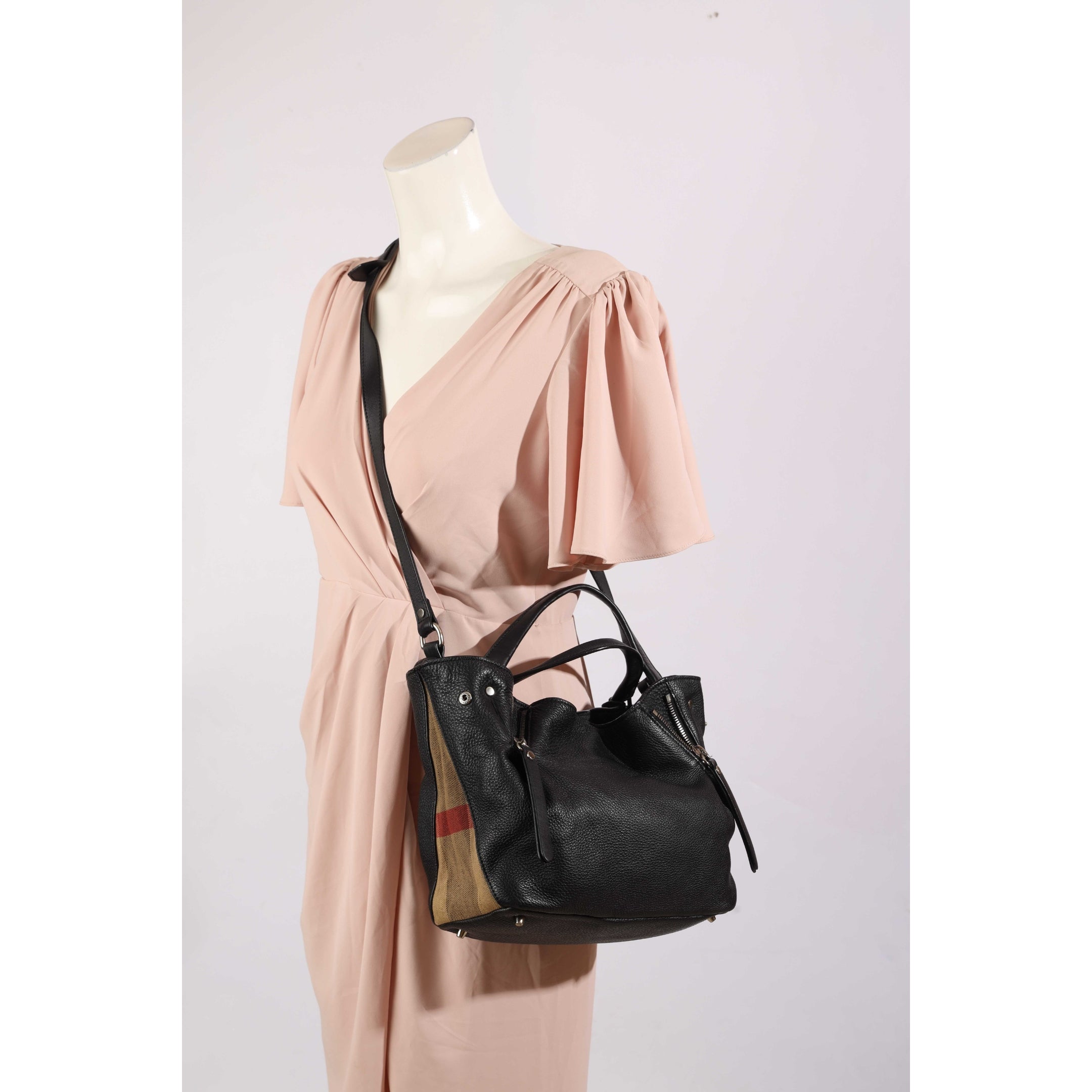 Burberry Black Top Handle Bag