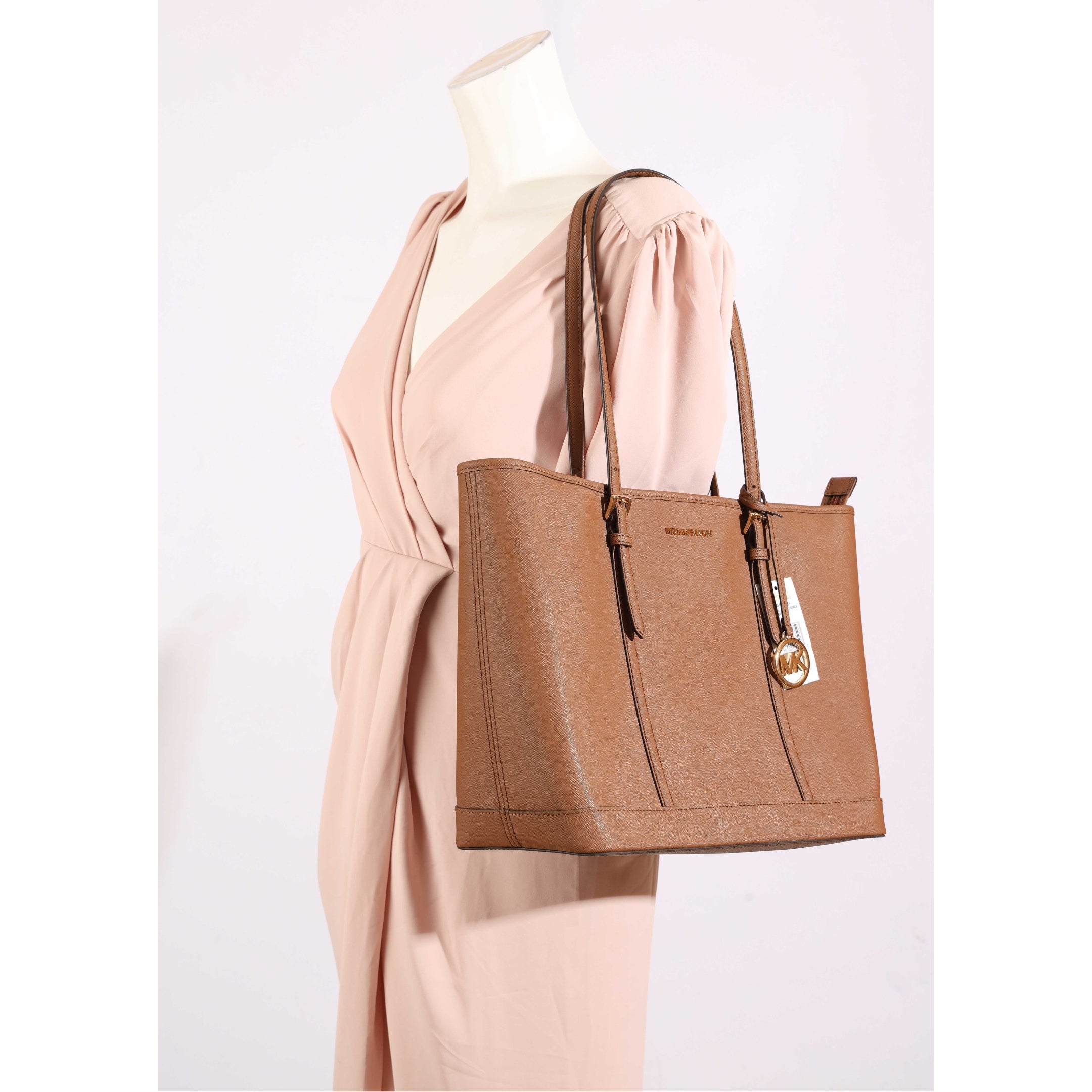 Michael Kors Jet Set Acorn Travel Large Tote