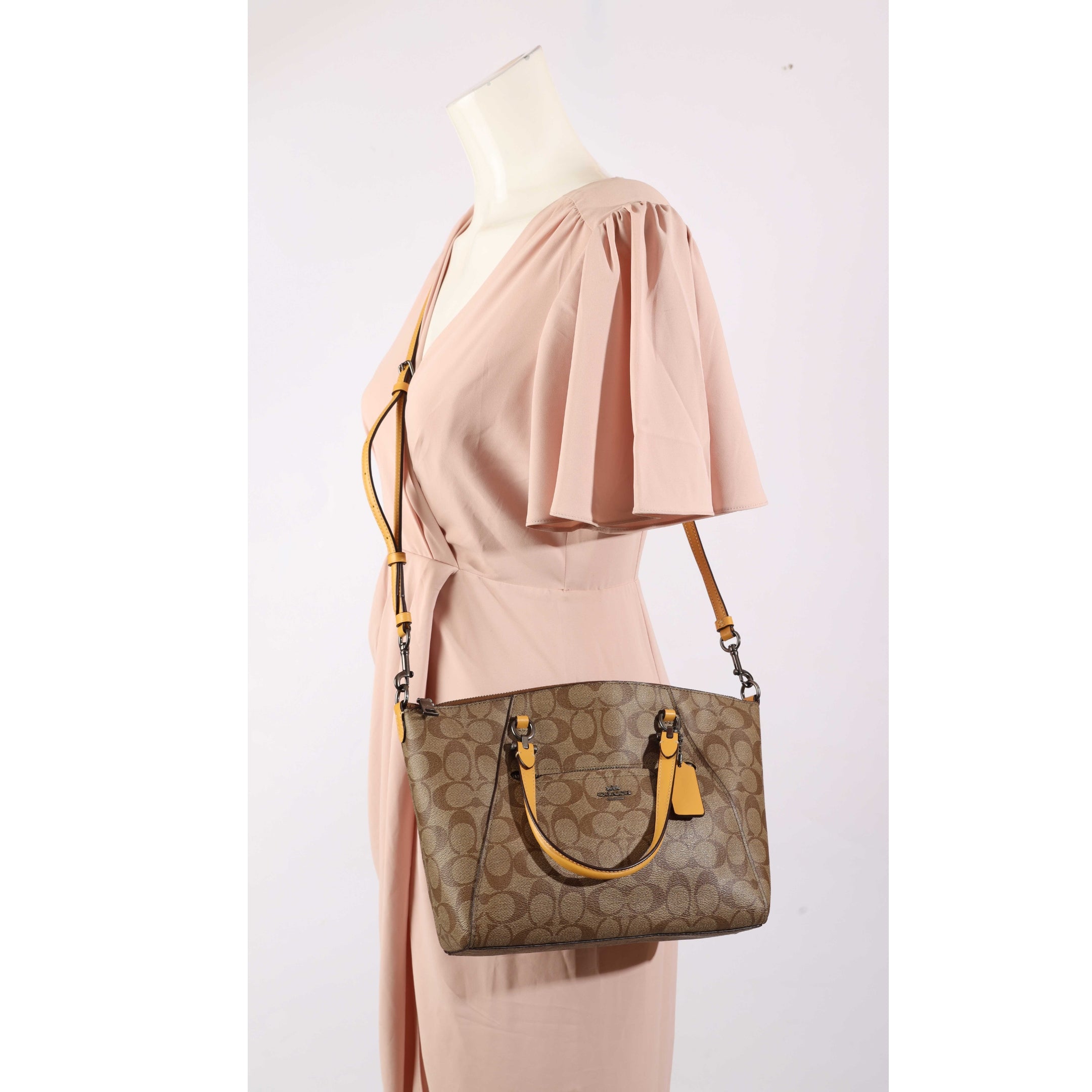 Coach Prairie Signature Canvas Satchel