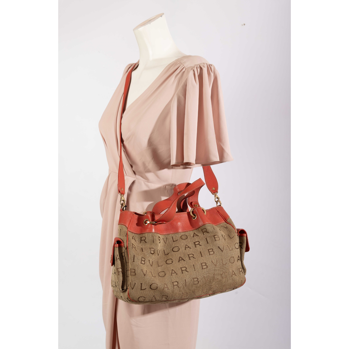 Bvlgari Logomania Convertible Satchel