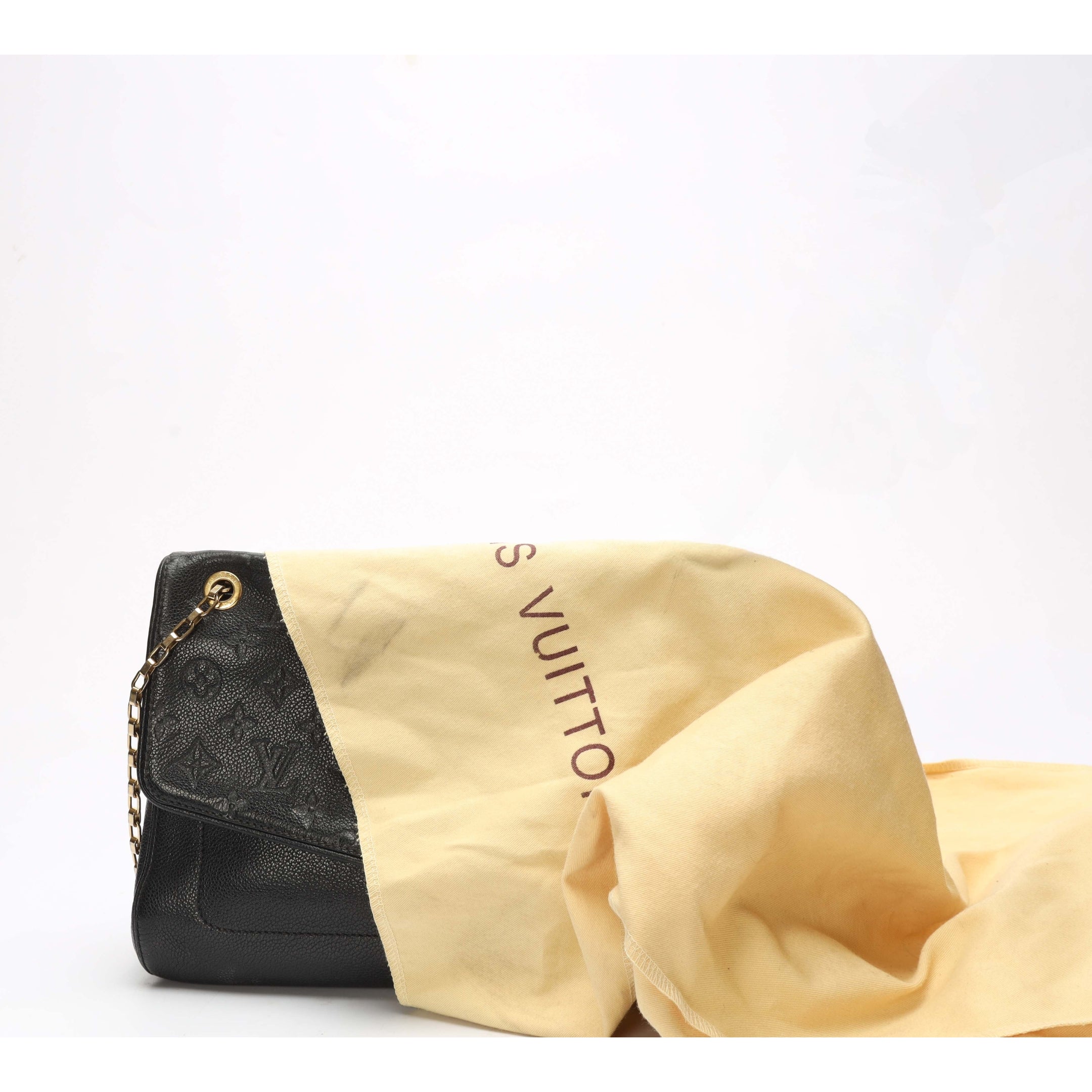 Louis Vuitton Black Empreinte Saint Germain Bag