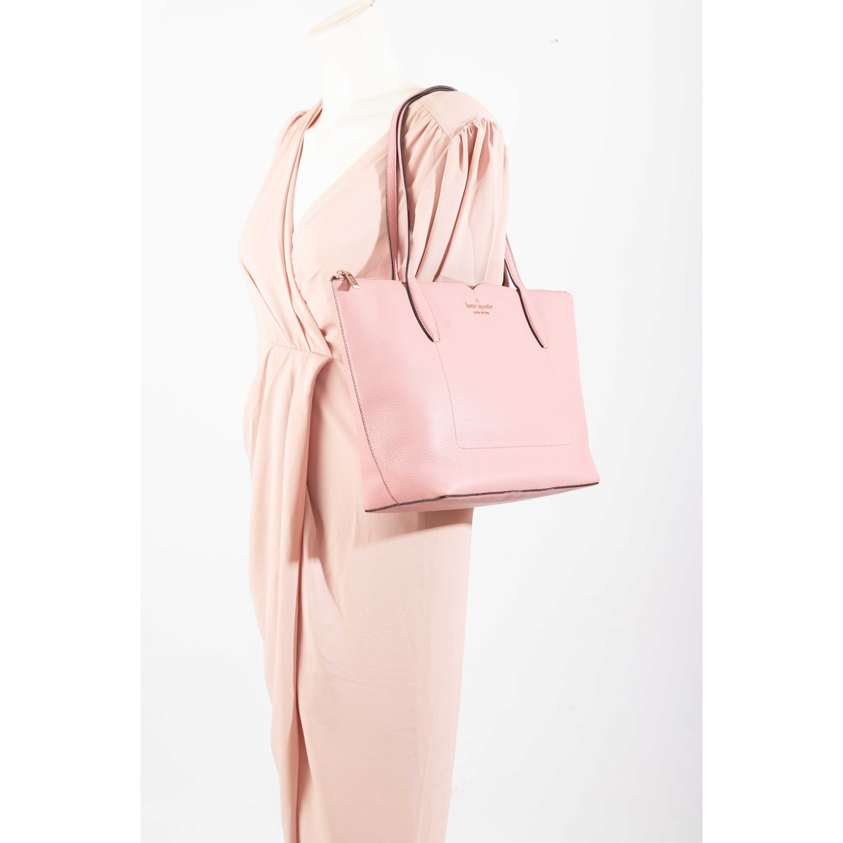 Kate Spade Pink Harlow Tote