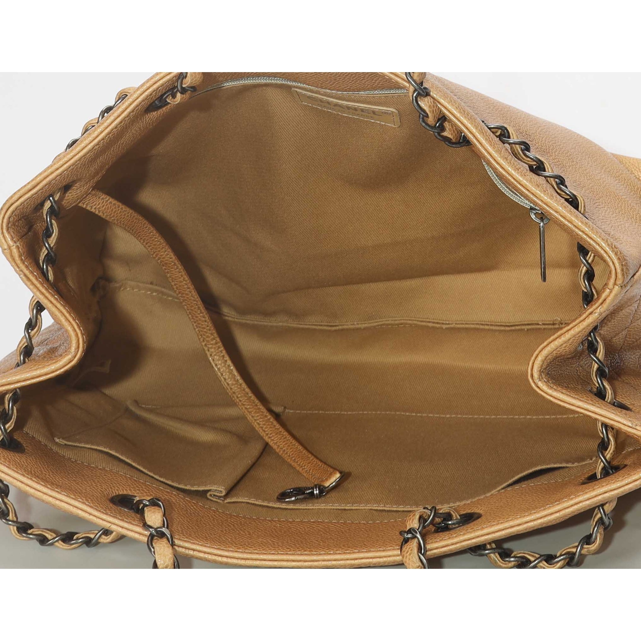 Chanel Open Chain Shopping Tote