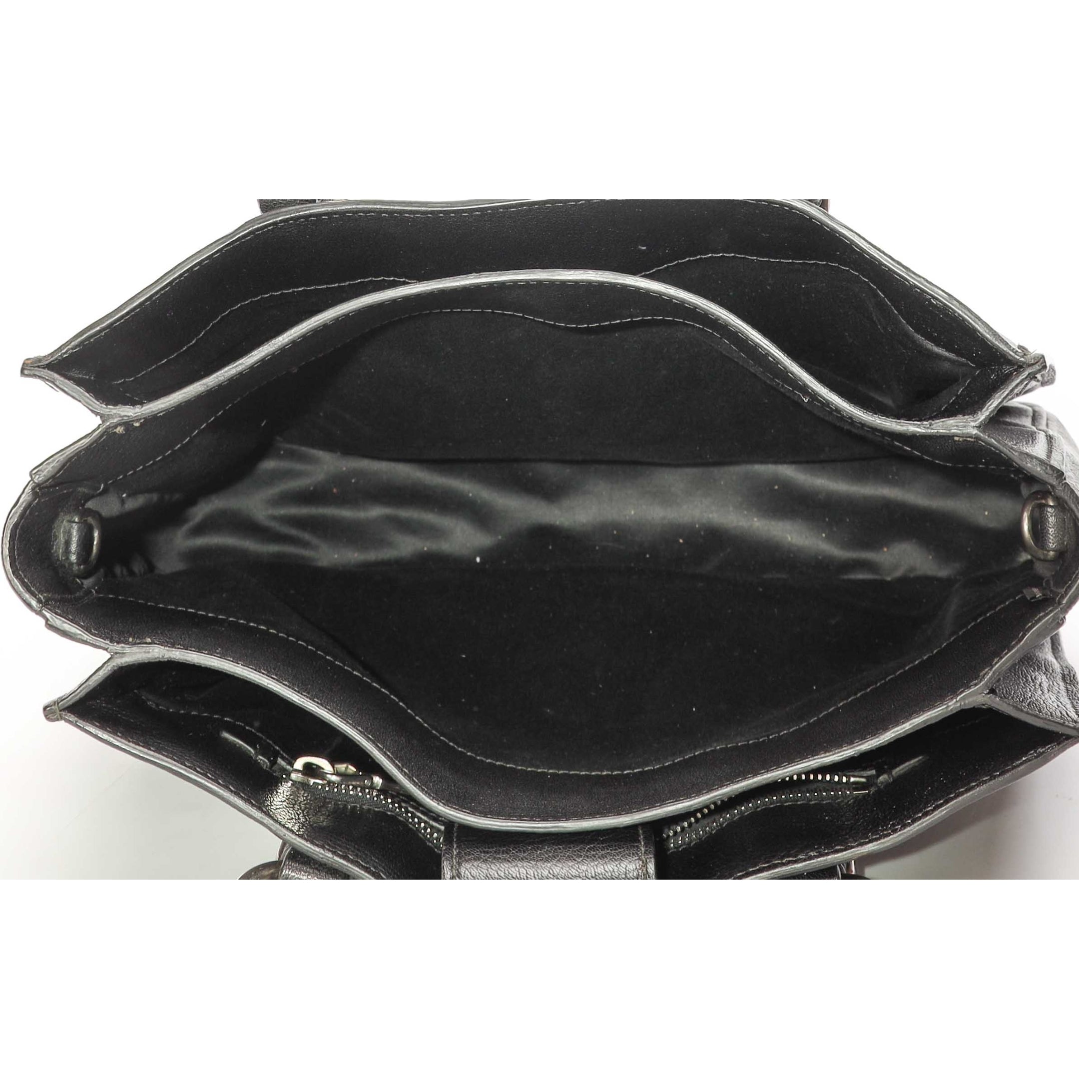 Miu Miu Black Madras Tote