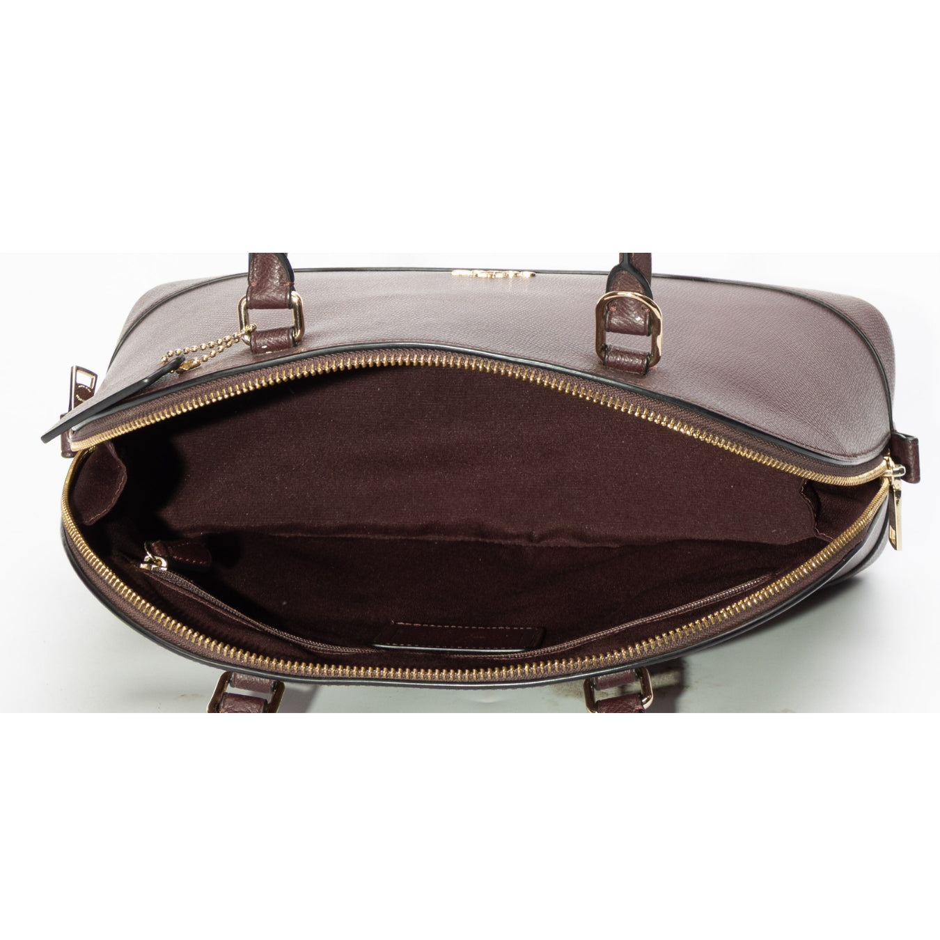 Coach Plum Sierra Convertible Satchel