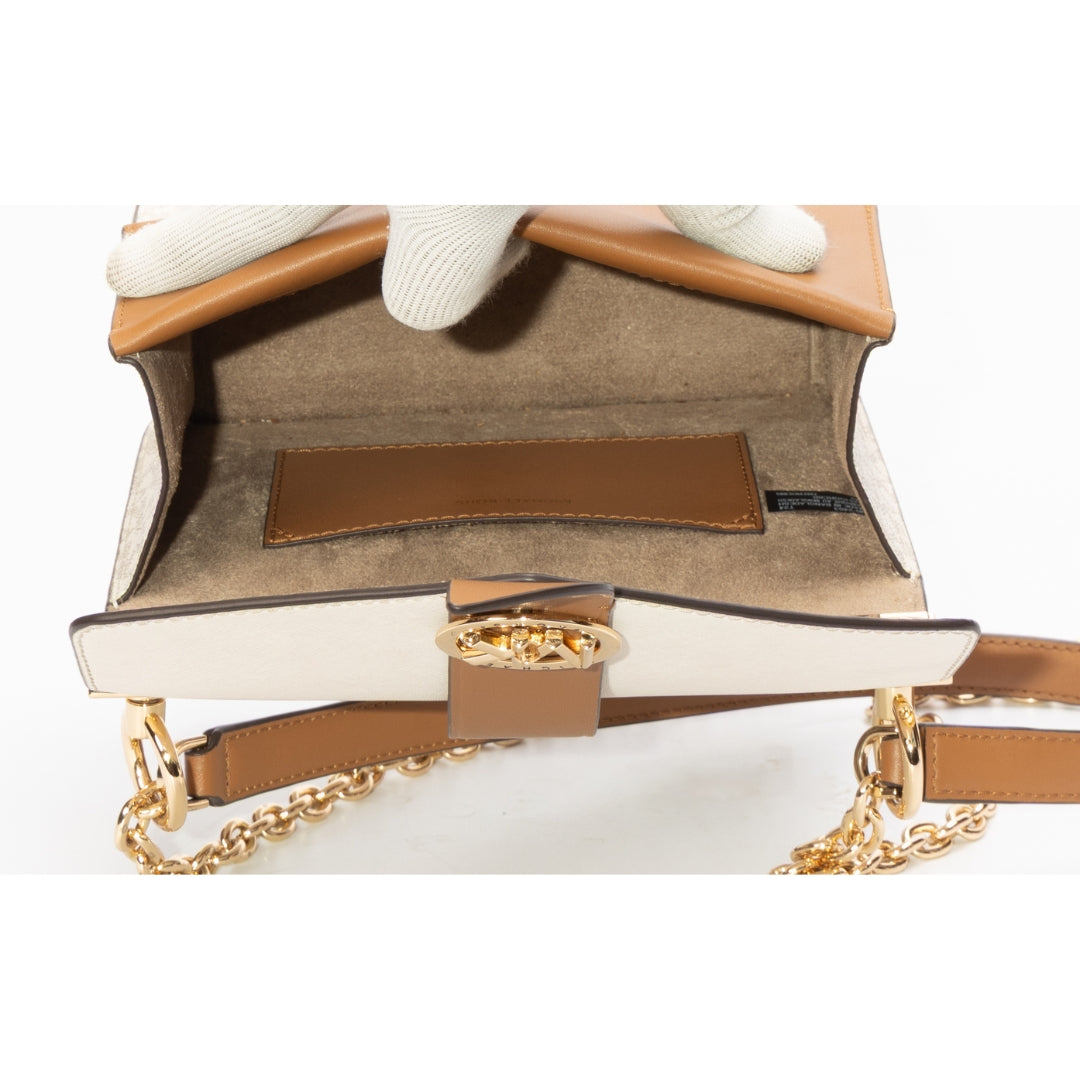 Michael Kors Greenwich Logo Saffiano Leather Crossbody Bag