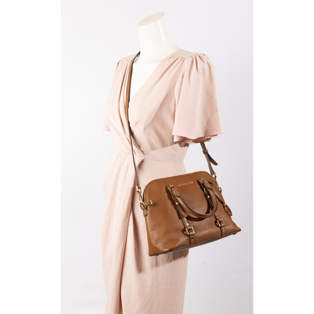 Michael Kors Brown Bedford Legacy Satchel