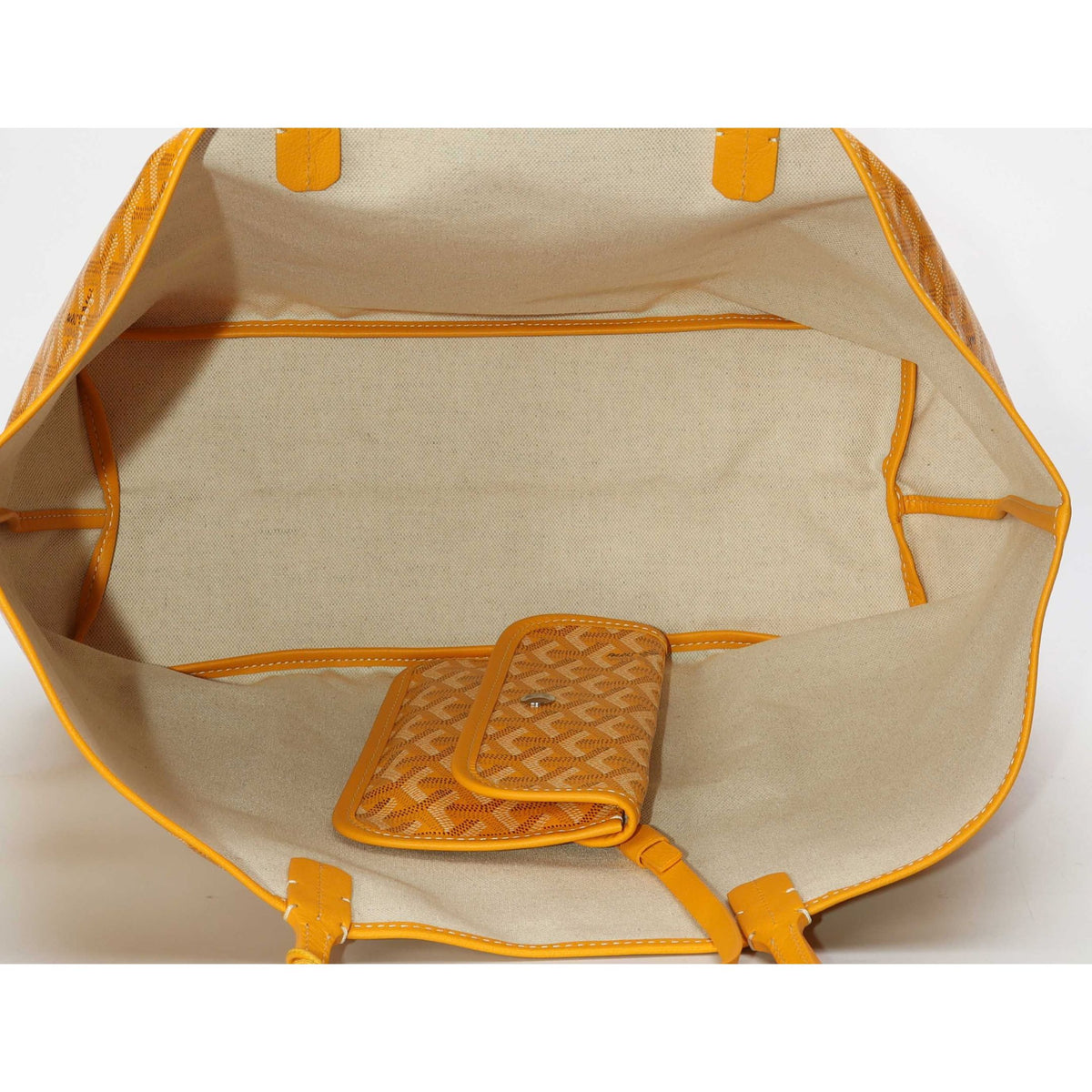 Goyard Saint Louis PM Yellow Tote
