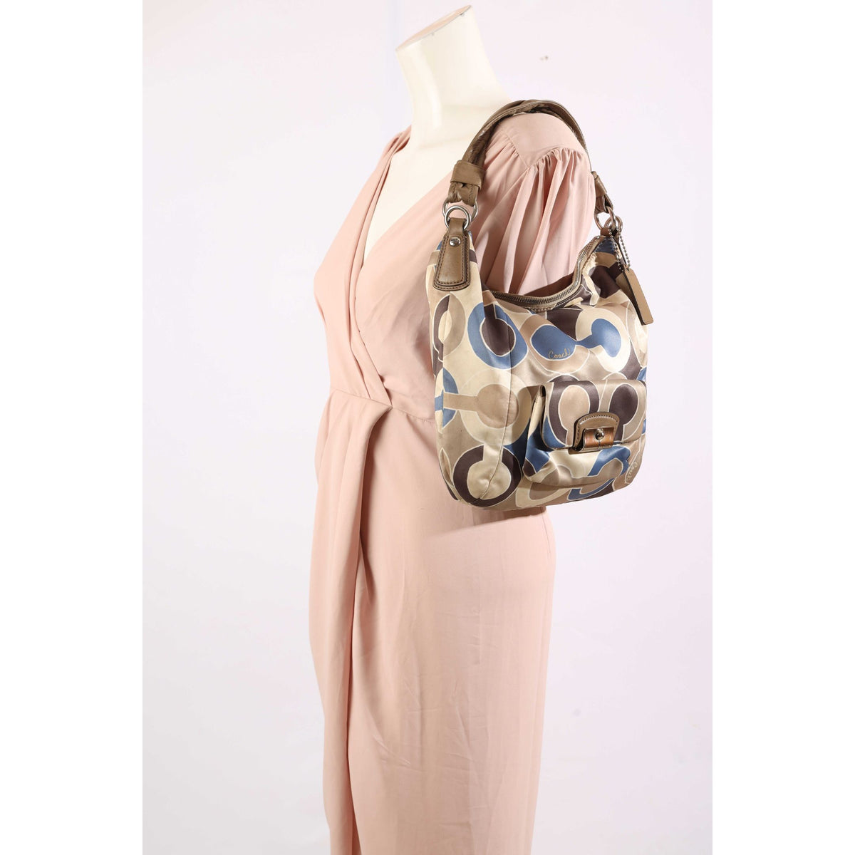 Coach Kristin Outline Opt Art Hobo Bag