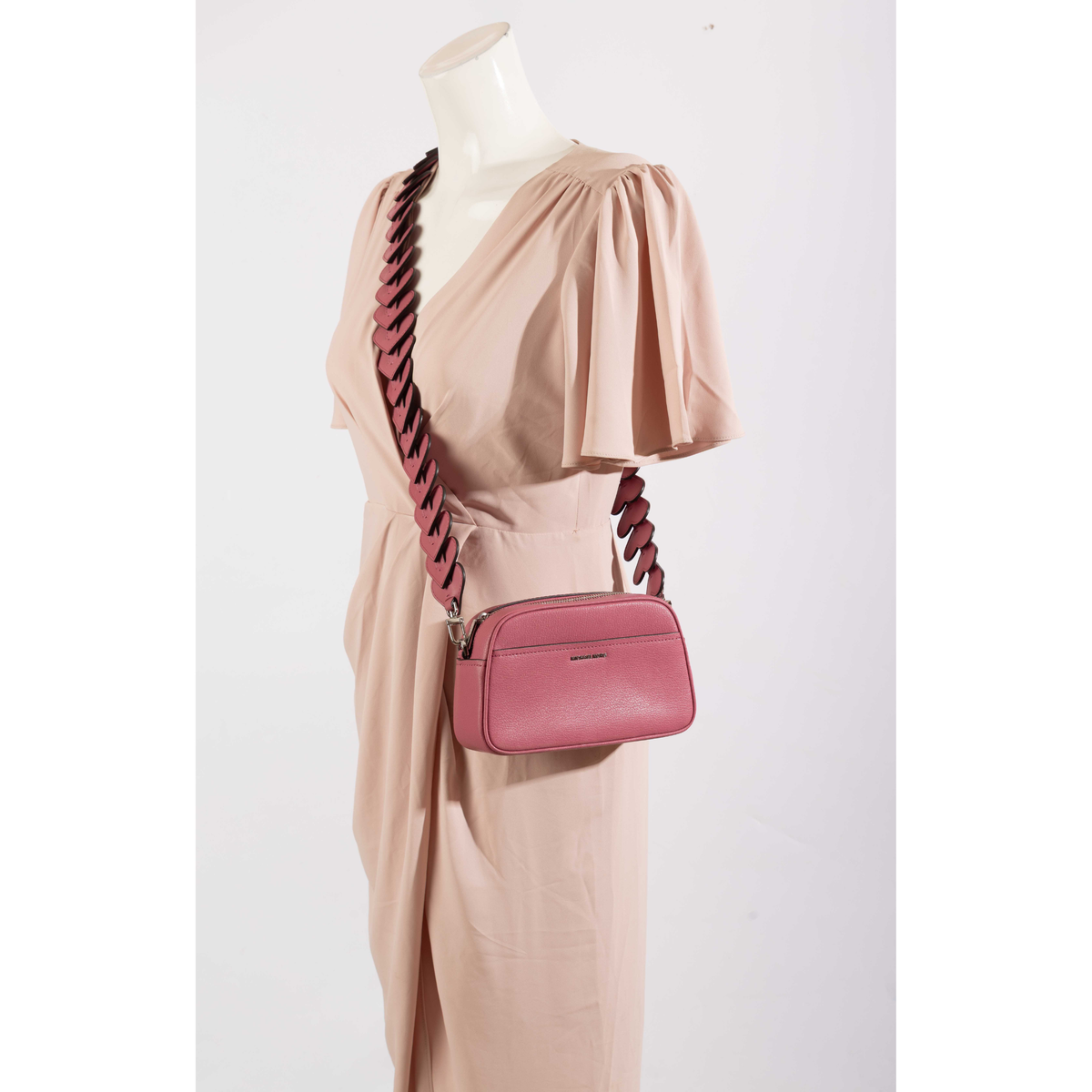 Michael Kors Jet Set Heart Strap Camera Crossbody Bag