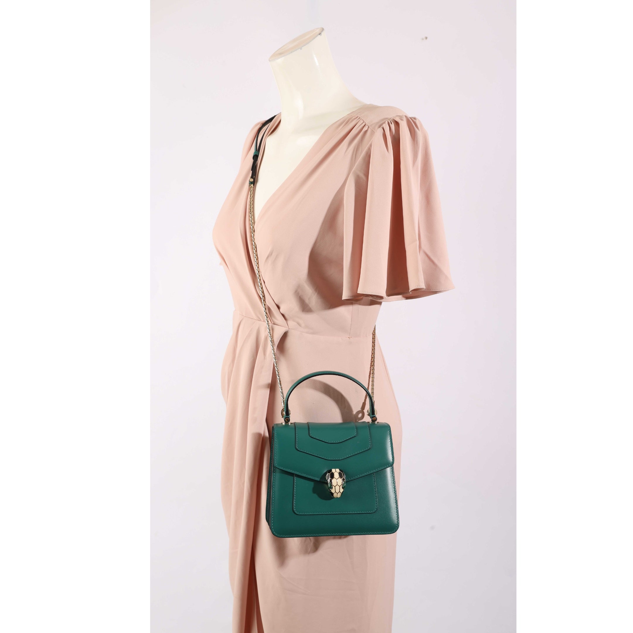 Bvlgari Serpenti Forever Top Handle Satchel
