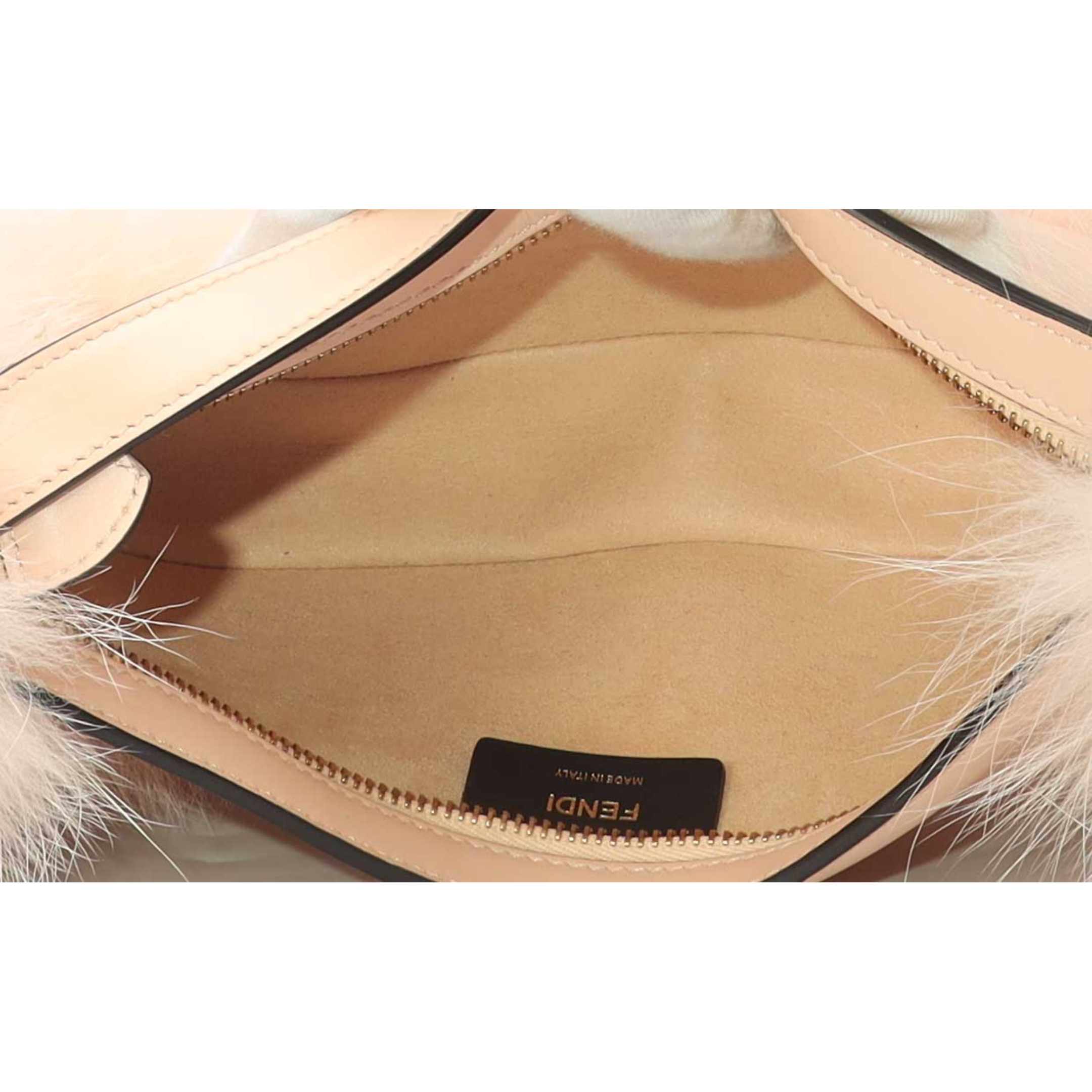 Fendi O'Lock Swing Pale Pink Shoulder Bag