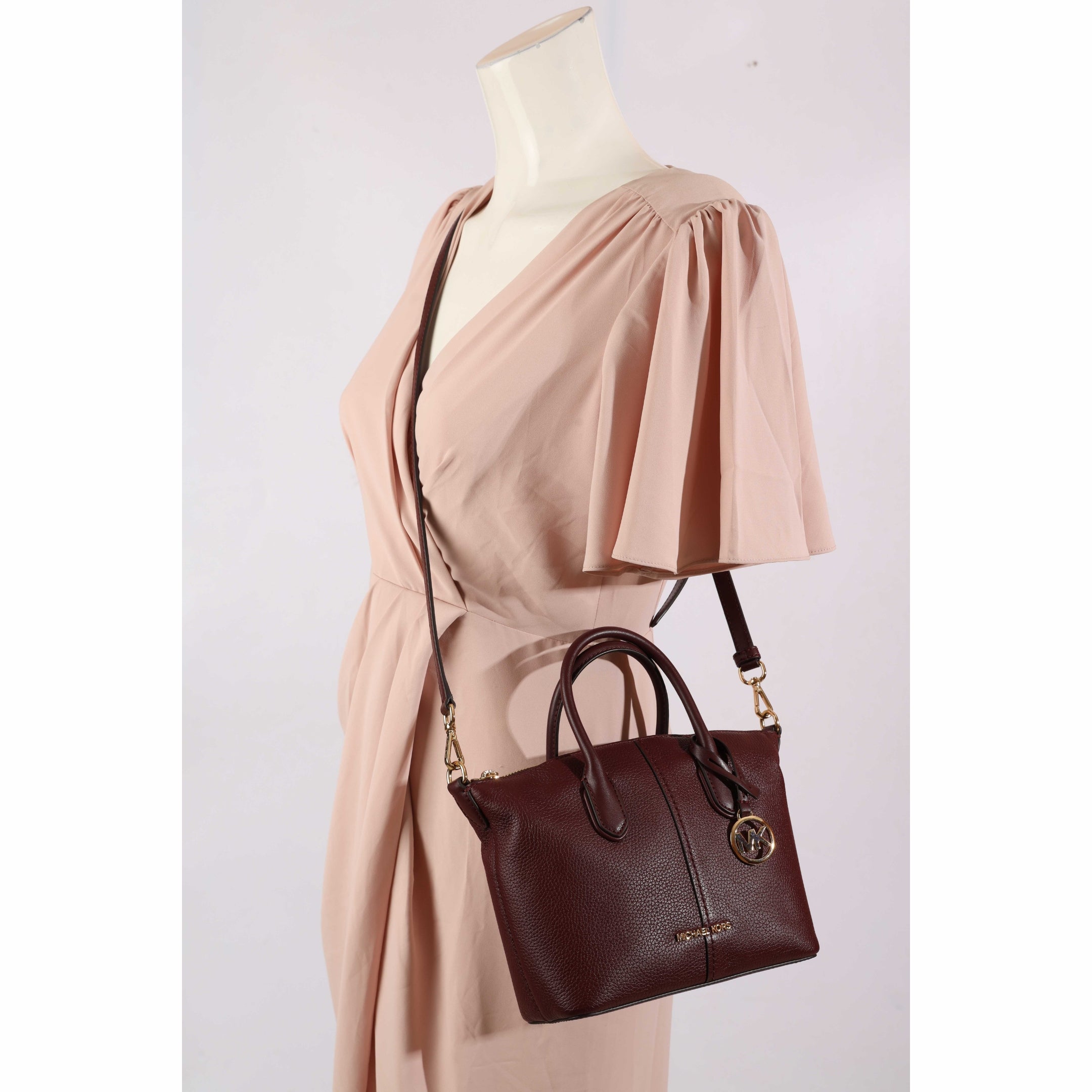 Michael Kors Hyde Cherry Convertible Satchel