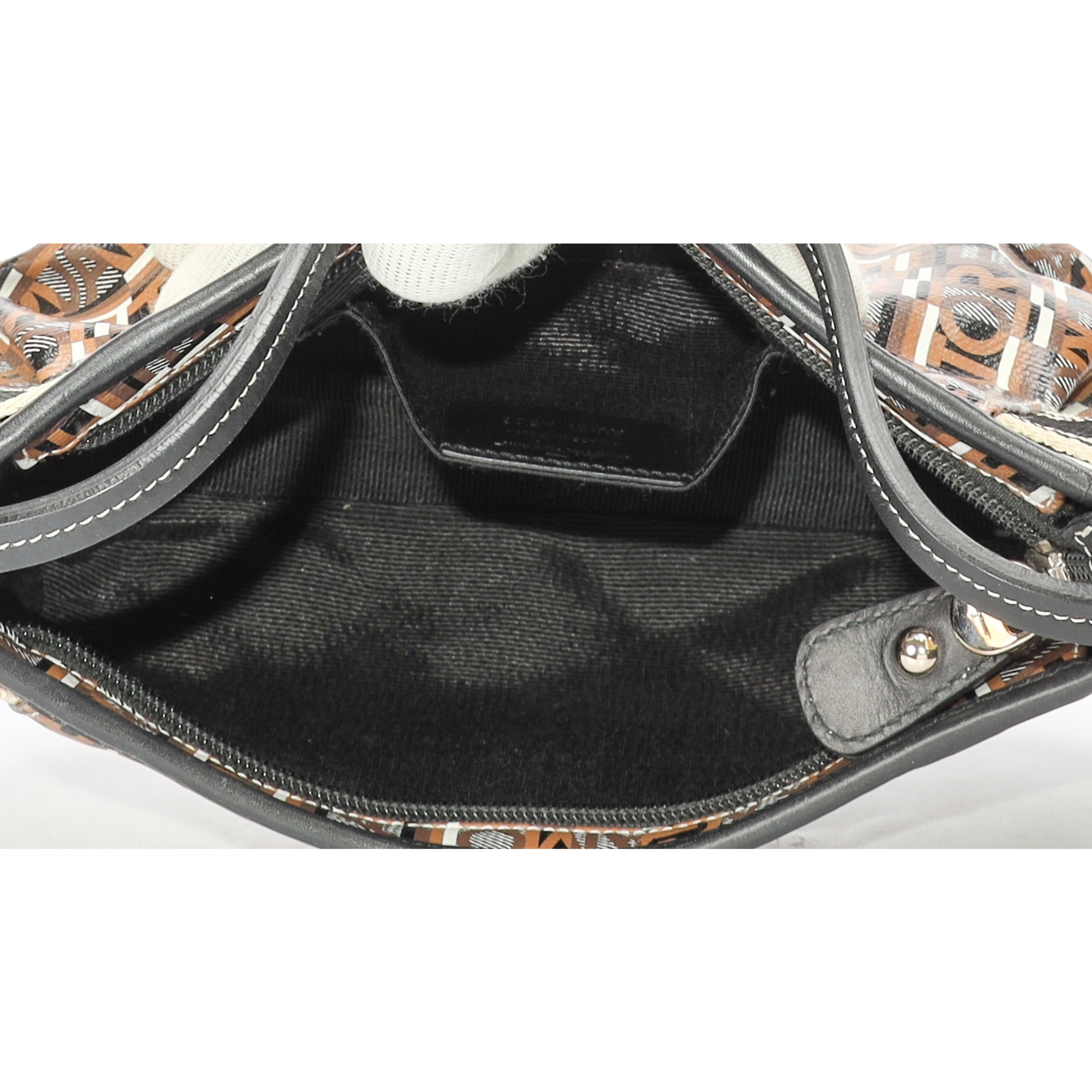 Salvatore Ferragamo Logo Print Shoulder Bag