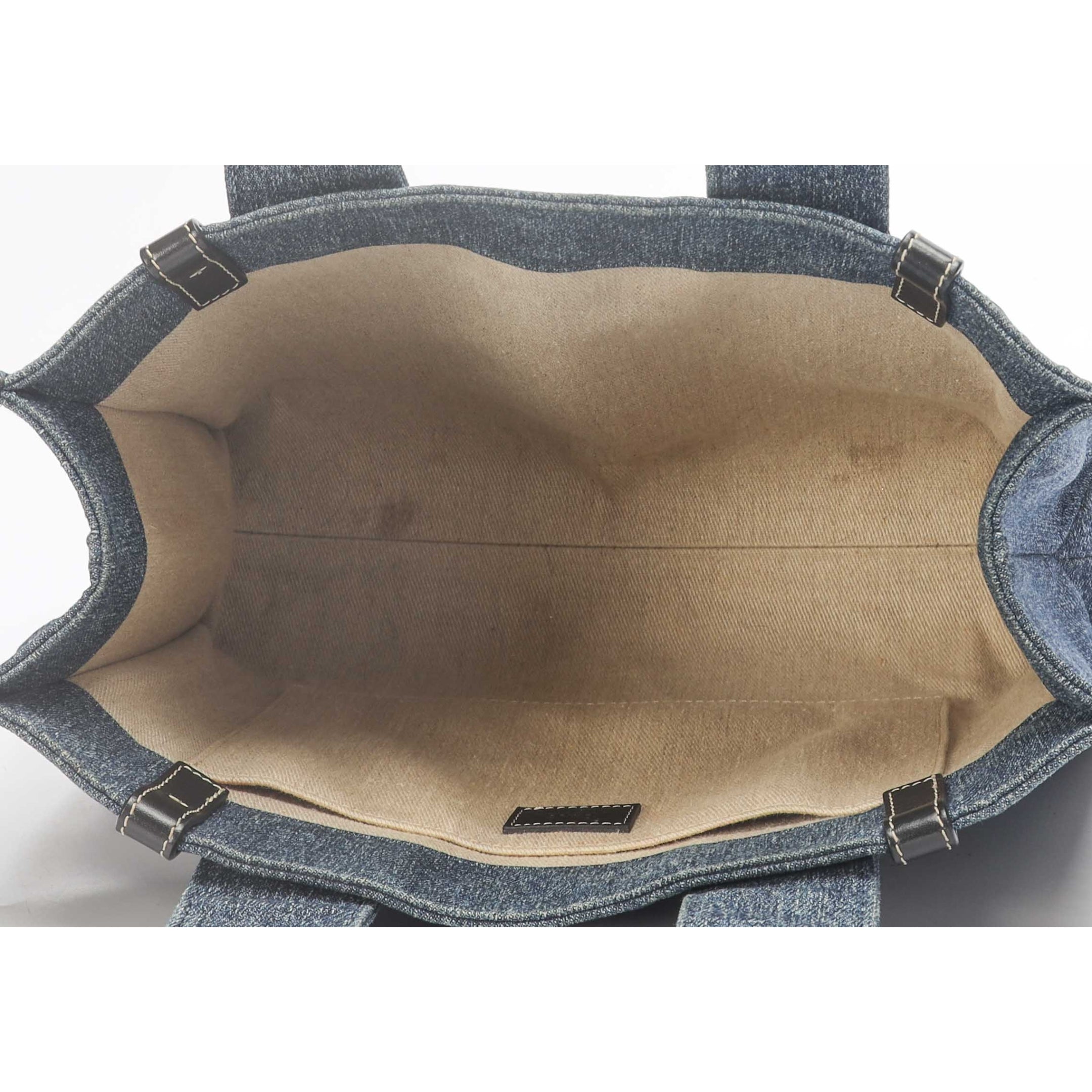 Chloe Denim Woody Tote