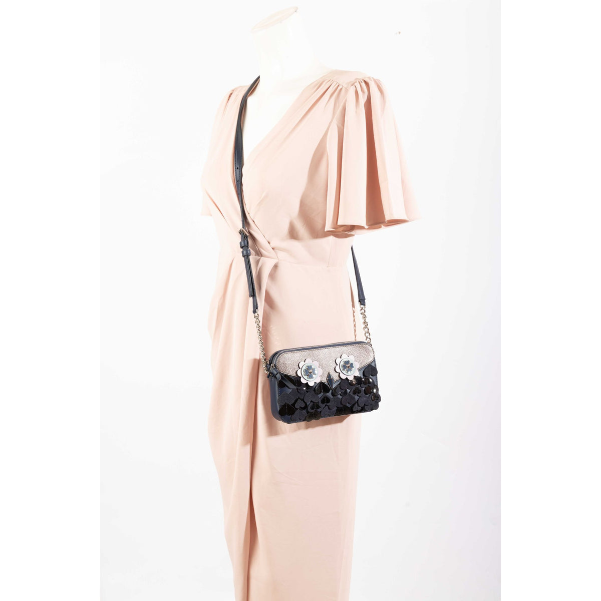 Kate Spade Zibbi Double Zip Crossbody Owl Bag
