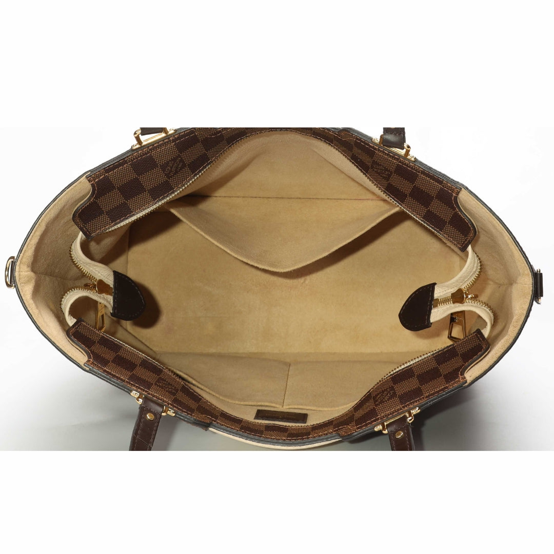 Louis Vuitton Damier Canvas Taurillon Jersey Tote